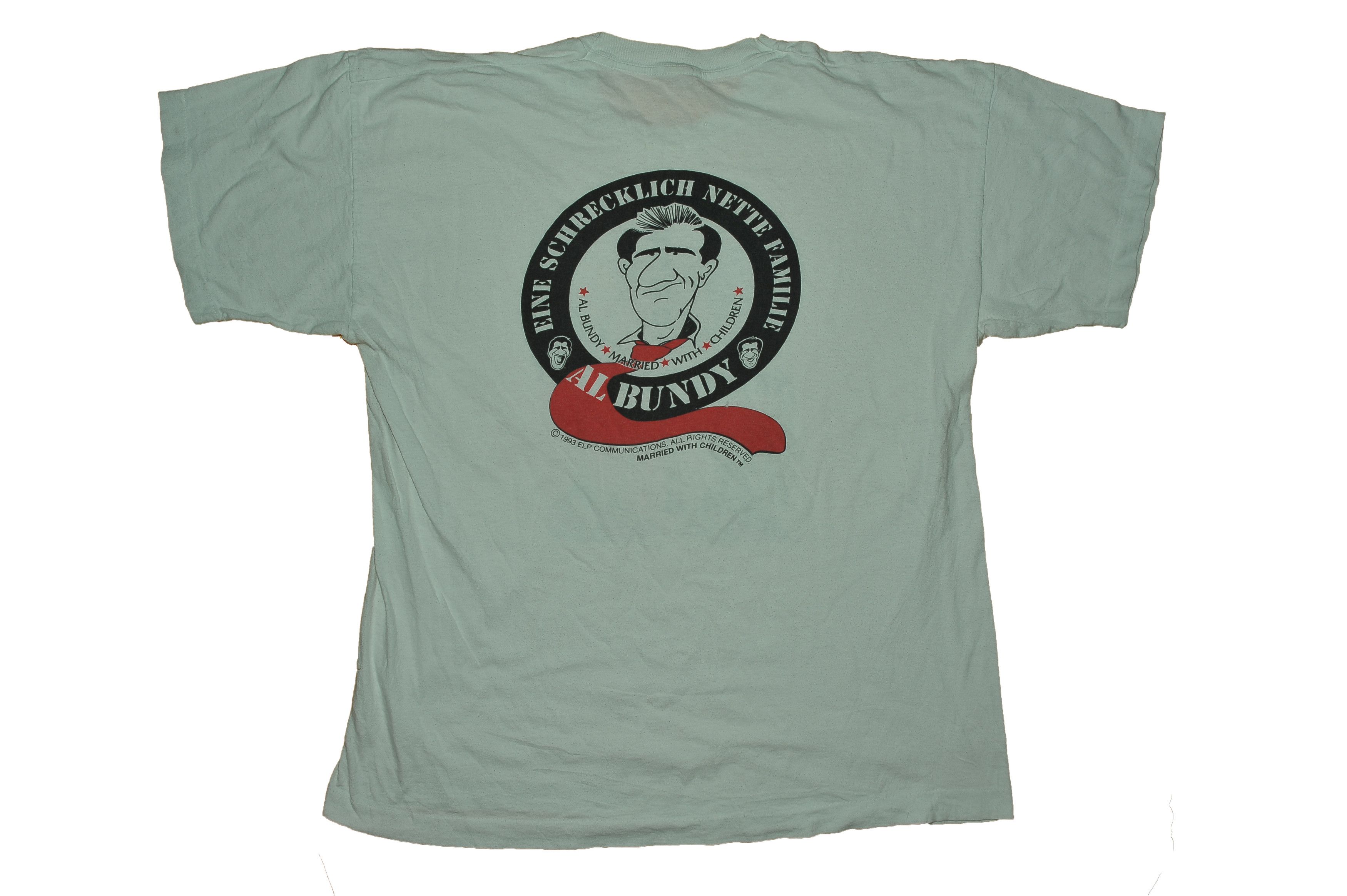 Vintage Vintage 90s Married with children German version T-shirt Size US L / EU 52-54 / 3 - 2 Thumbnail