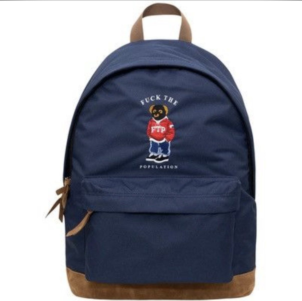 Fuck The Population FTP Corduroy backpack | Grailed