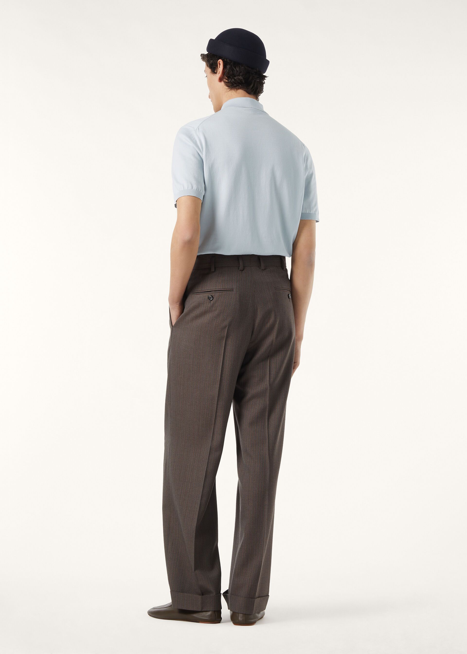 Loro Piana os11x0226 FAO9908 Polo Shirt in Niagara Water Size US L / EU 52-54 / 3 - 5 Thumbnail