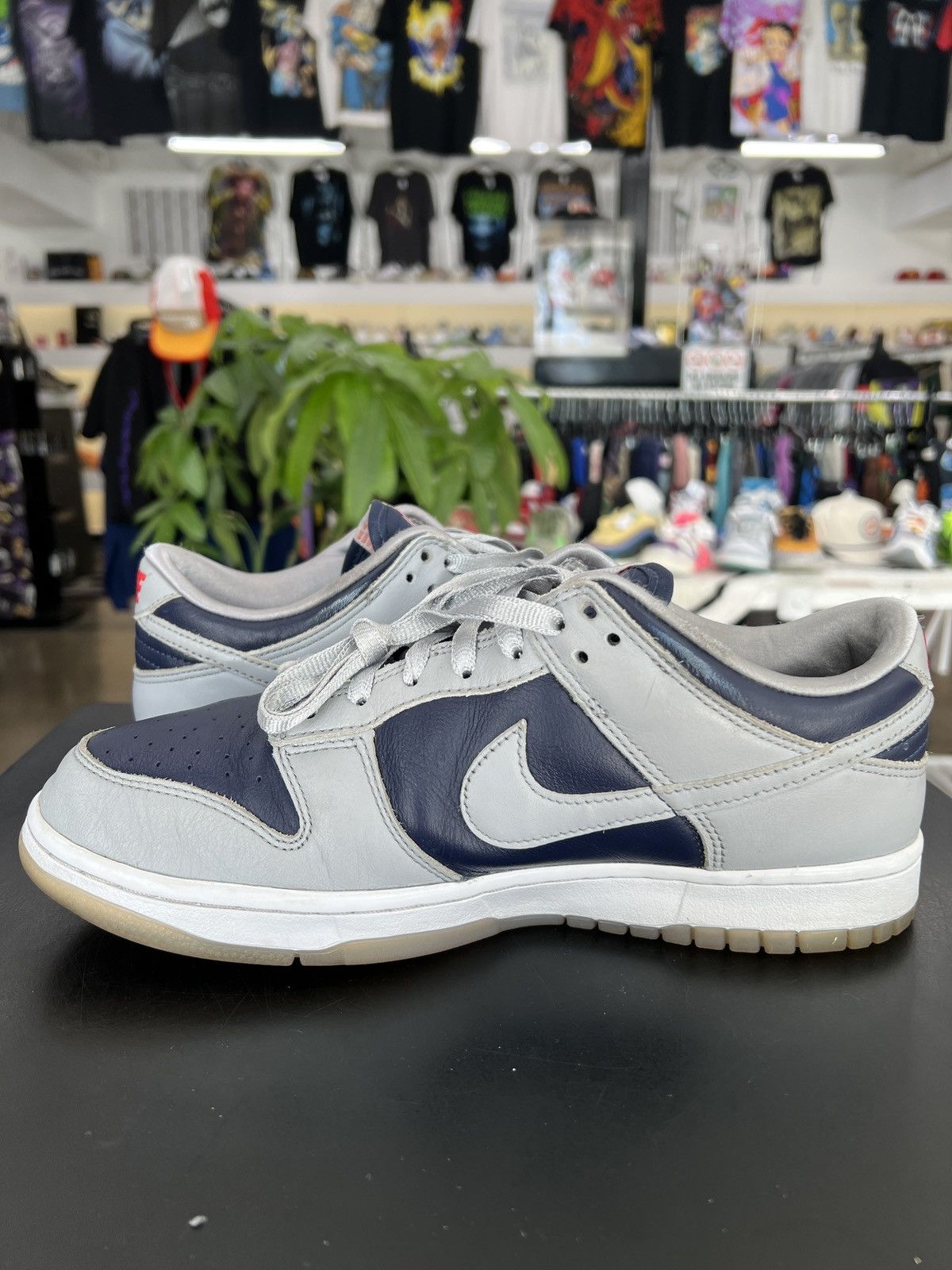 Nike Nike Dunk Low College Navy Grey Sz. 10.5W/9M (2021) Size US 9 / EU 42 - 3 Thumbnail