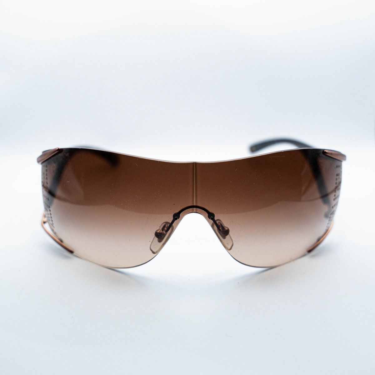 Versace Vintage y2k Versace shield sunglasses Size ONE SIZE - 1 Thumbnail