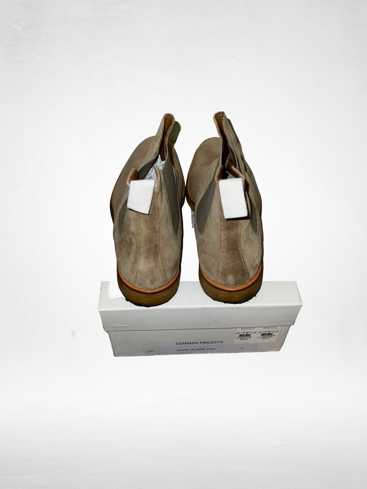 Common Projects Common Projects Suede Chelsea Boots Size US 10 / EU 43 - 3 Thumbnail