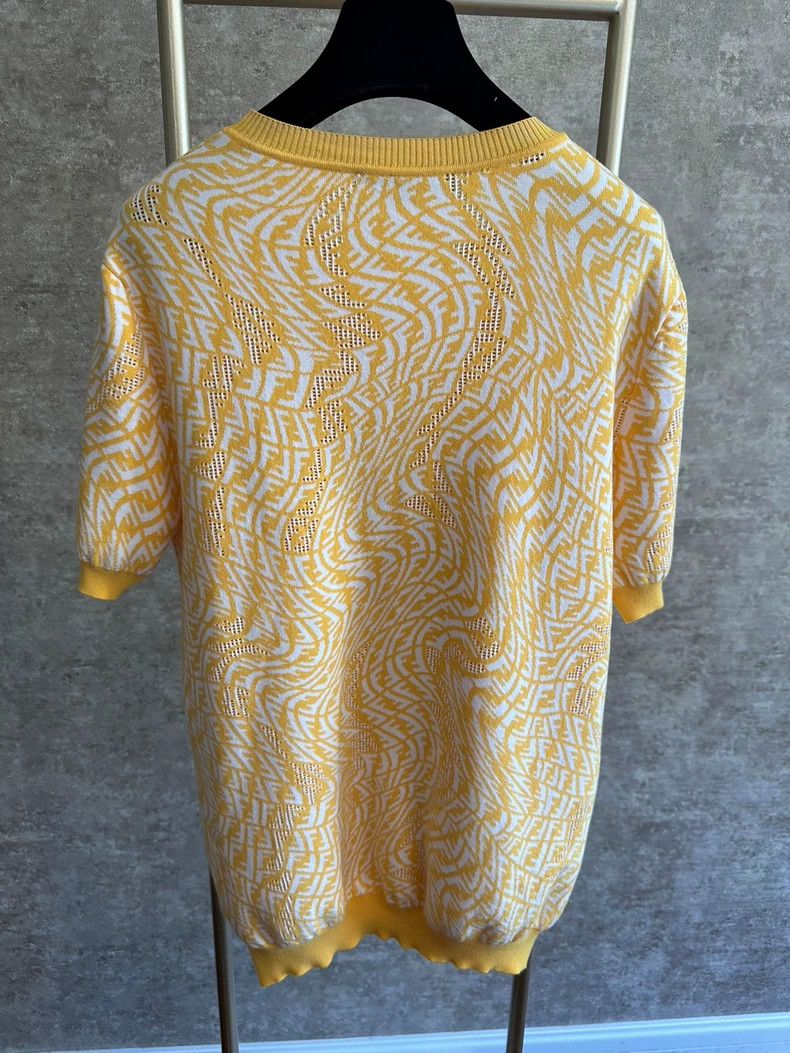 Fendi FENDI Short-sleeve top Size US M / EU 48-50 / 2 - 2 Thumbnail