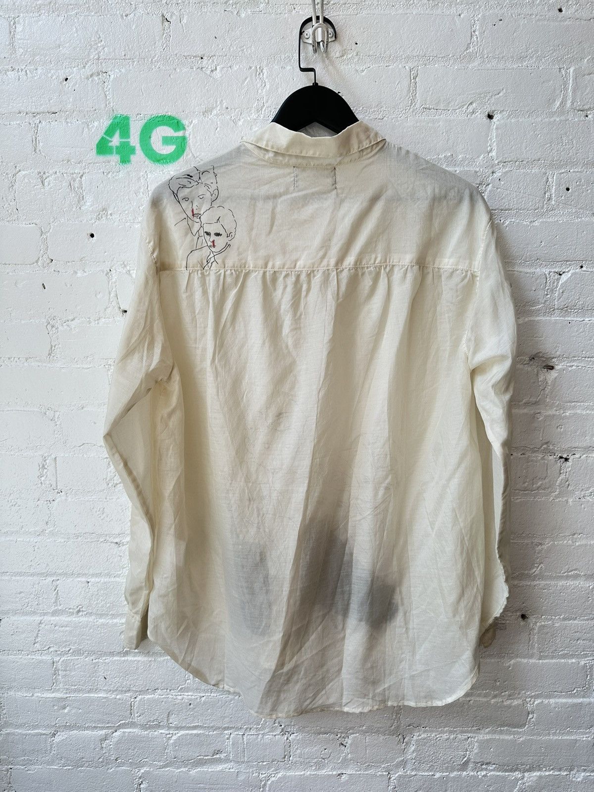 Enfants Riches Deprimes ERD NOSE-BLEED SILK DRESS SHIRT SZ-M-XL Size US M / EU 48-50 / 2 - 4 Thumbnail