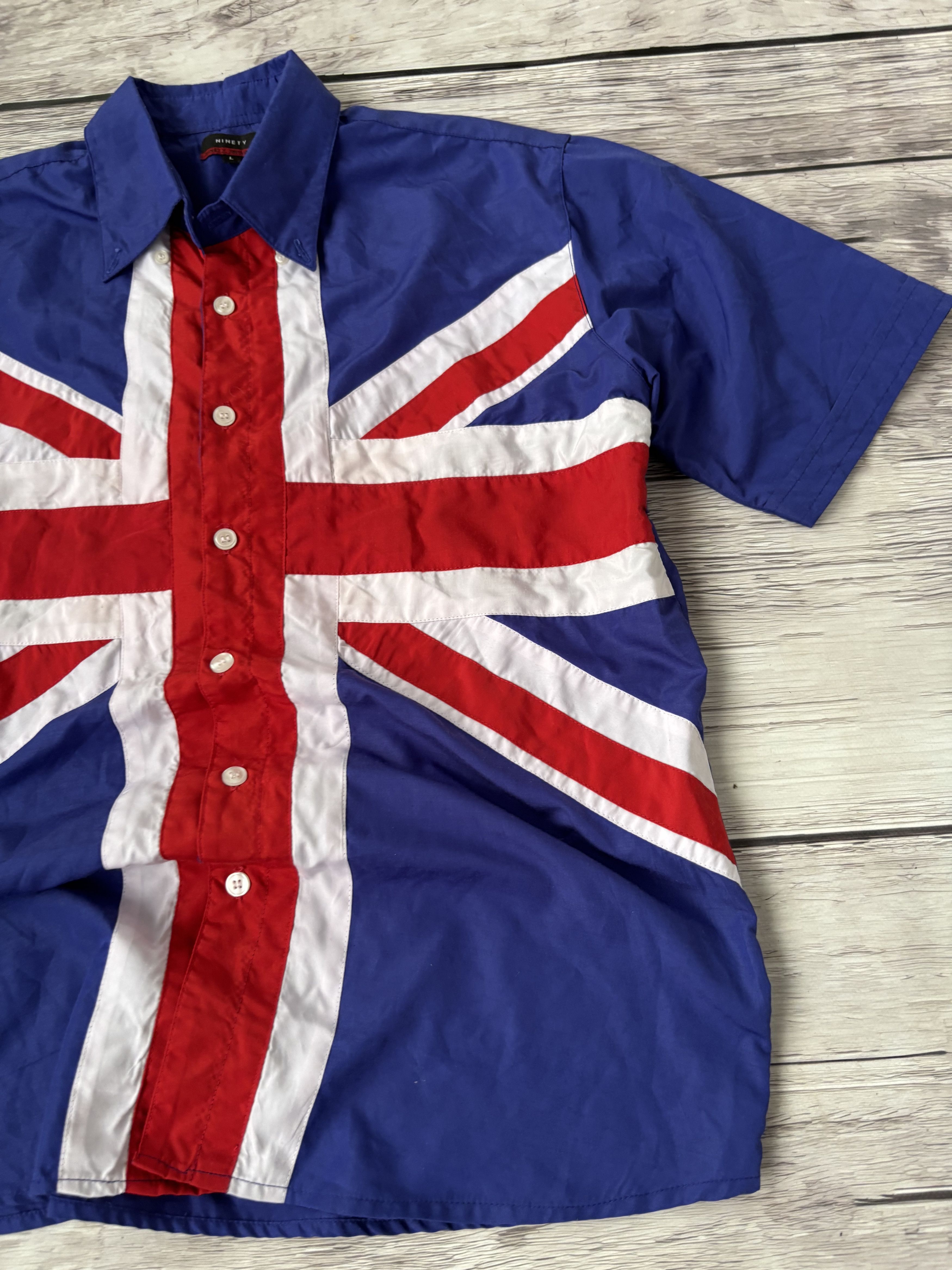 Hysteric Glamour Rare VTG Hysteric Glamour Style UK Britain Flag Shirt Size US M / EU 48-50 / 2 - 4 Thumbnail