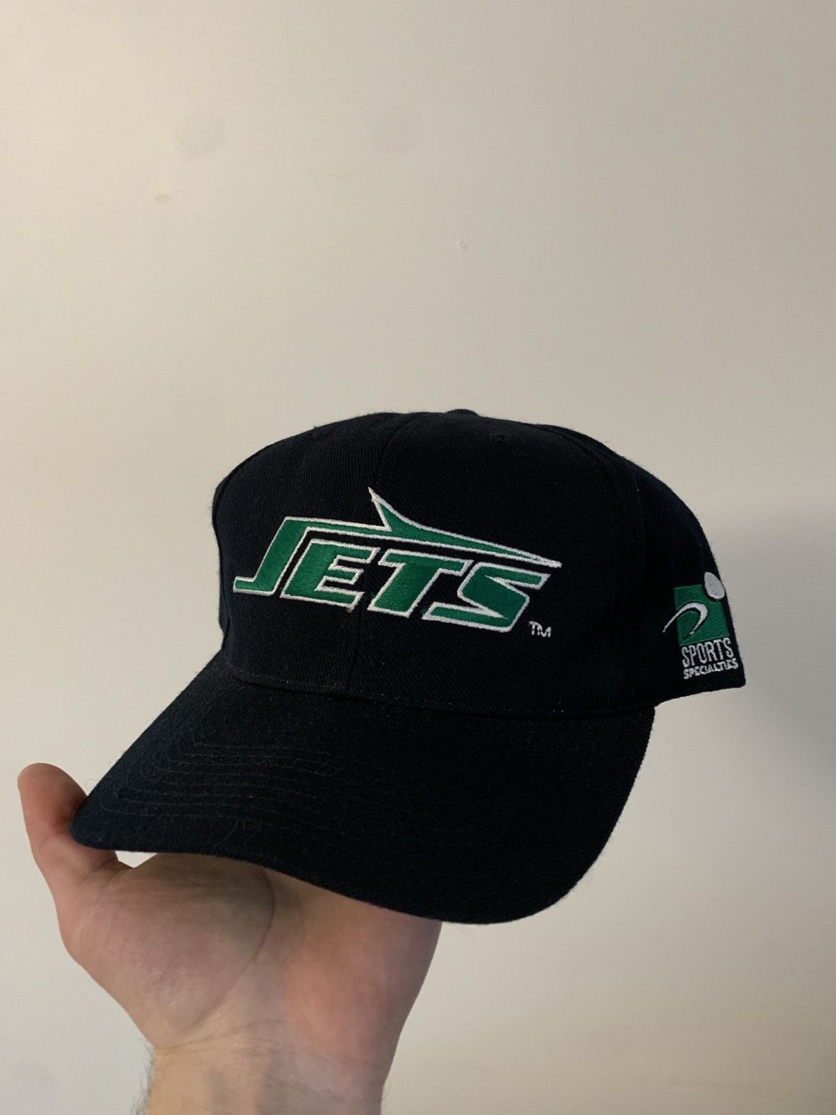NFL × Sports Specialties × Vintage Crazy Vintage 90s New York Jets Sports Specialties Snapback Size ONE SIZE - 1 Thumbnail