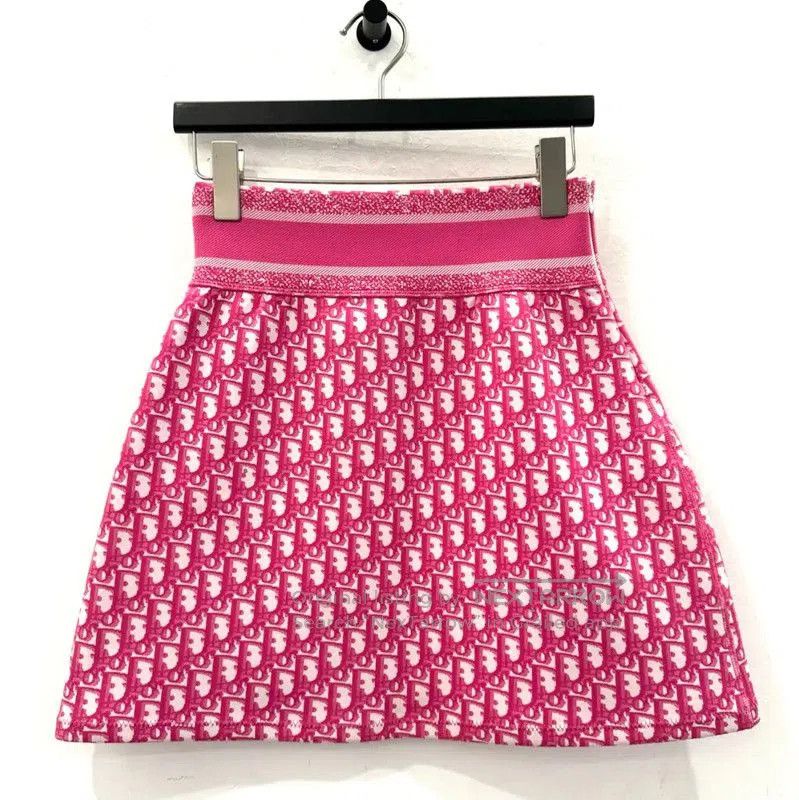Dior Dior Pink Nylon Mini Skirt . Size 23" - 3 Thumbnail