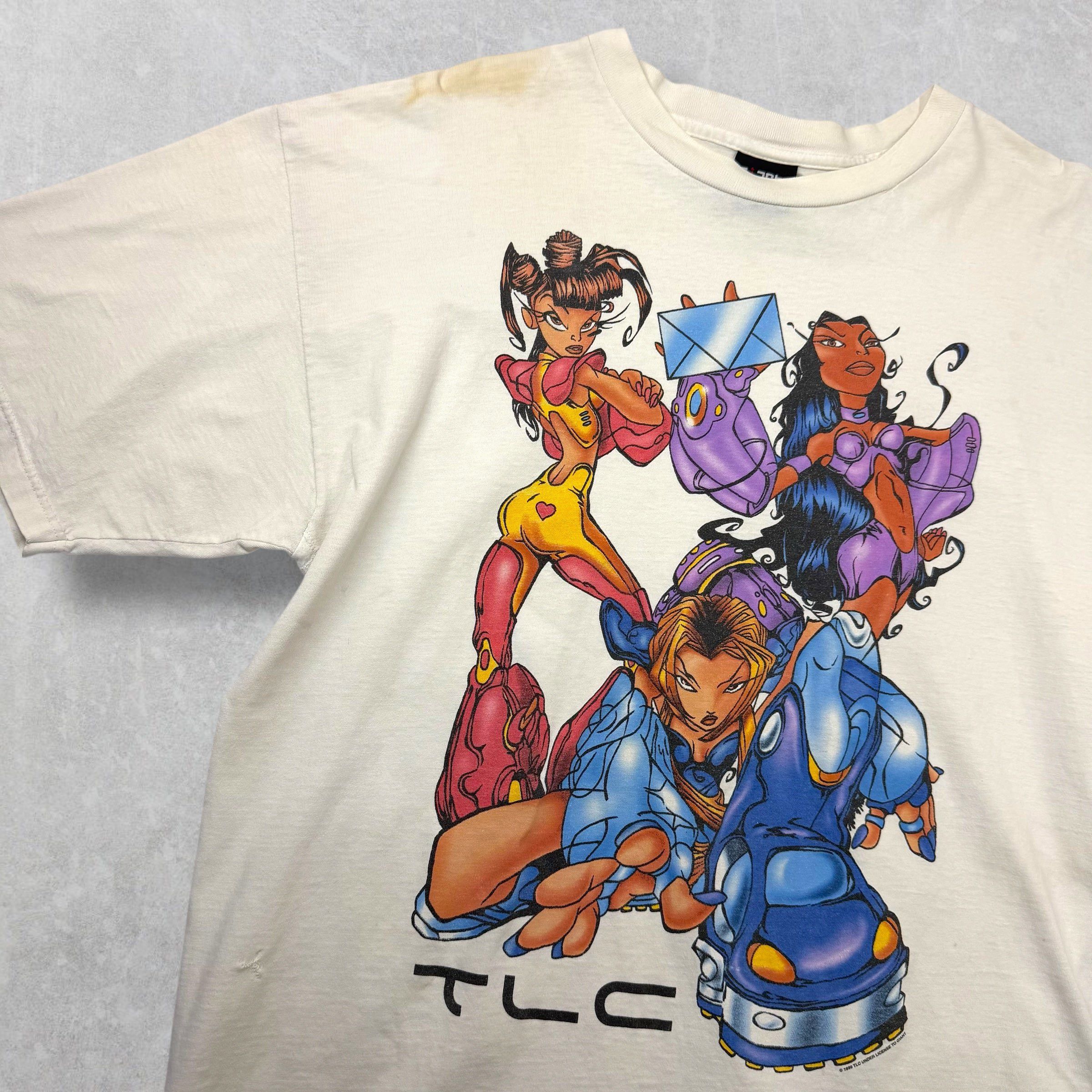 Vintage Vintage 1999 TLC No Fan Mail Fan Club Tee XL Size US XL / EU 56 / 4 - 3 Thumbnail