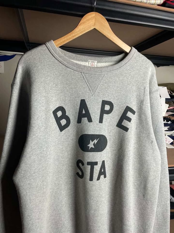 Bape VINTAGE BATHING APE BAPE STA SWEATSHIRT Size US M / EU 48-50 / 2 - 2 Thumbnail