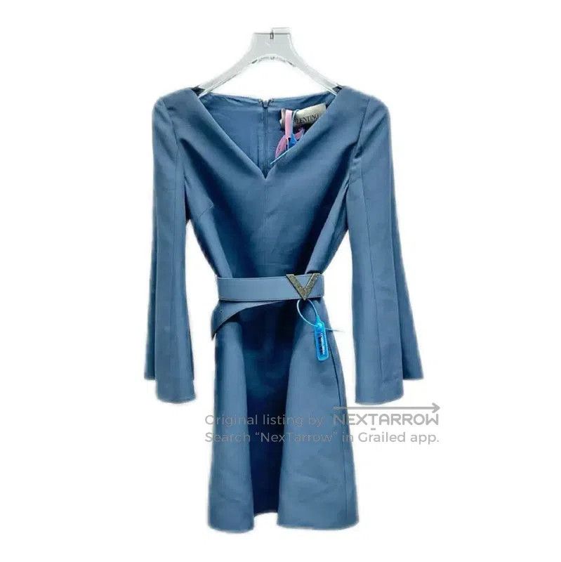 Valentino Valentino Light Blue Women's Dress . Size S / US 4 / IT 40 - 5 Thumbnail