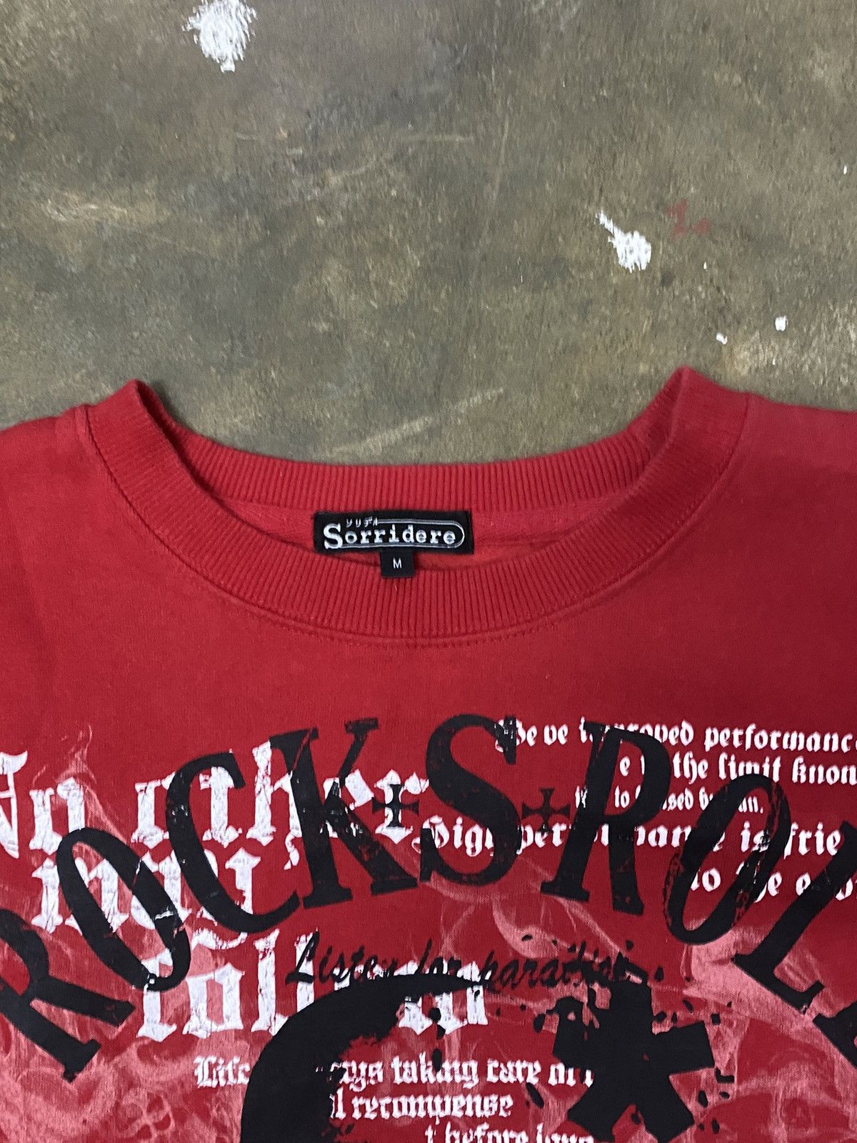 Hysteric Glamour × Japanese Brand Sorridere Japan Sweatshirt Art Skulls Bones Poem Rock Life Size US M / EU 48-50 / 2 - 5 Thumbnail