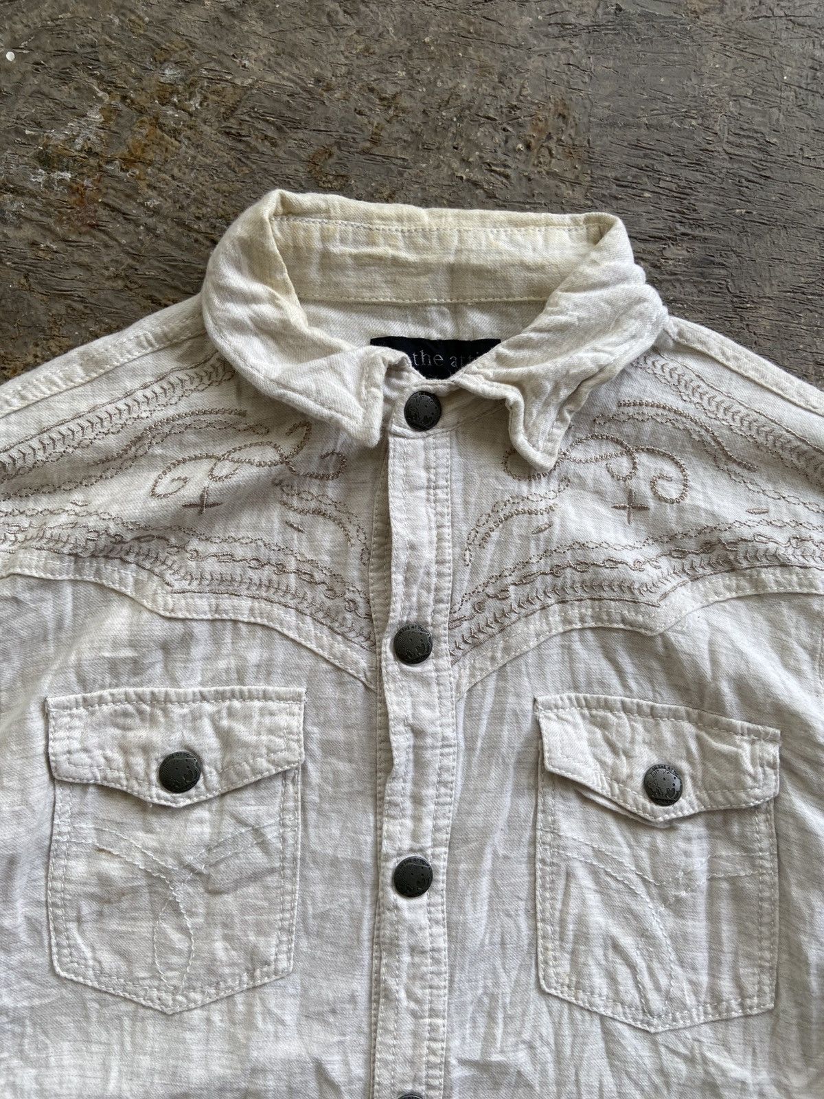 In The Attic 2000s In The Attic - Vkei Style Snap Button Shirt Size US L / EU 52-54 / 3 - 3 Thumbnail