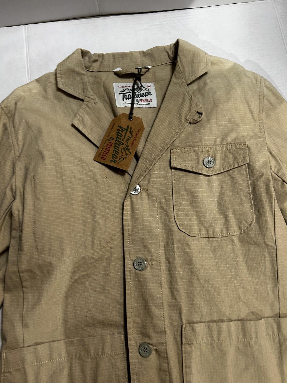 Penfield Penfield Ripstop Utility Jacket NWT Men's Medium Khaki Size US M / EU 48-50 / 2 - 1 Thumbnail