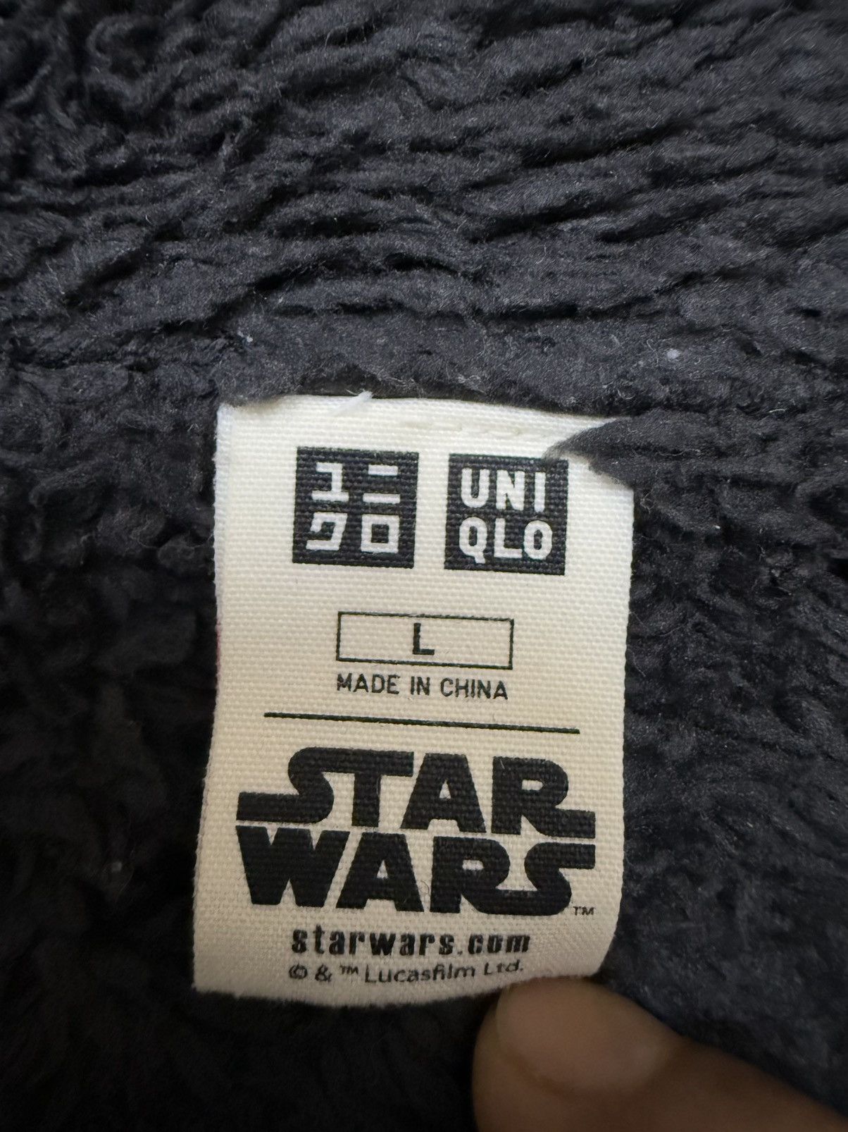 Star Wars × Uniqlo Uniqlo Star Wars The Force Awake Sheerpa ZipUp Sweater Hodie Size US M / EU 48-50 / 2 - 10 Thumbnail