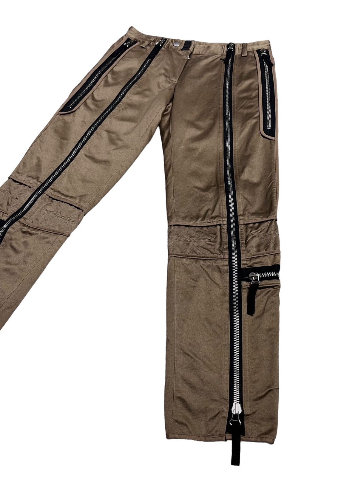 Dries Van Noten Dries Van Noten Multi-Zip Cotton Pants - Rare Archive Size US 28 / EU 44 - 9 Thumbnail