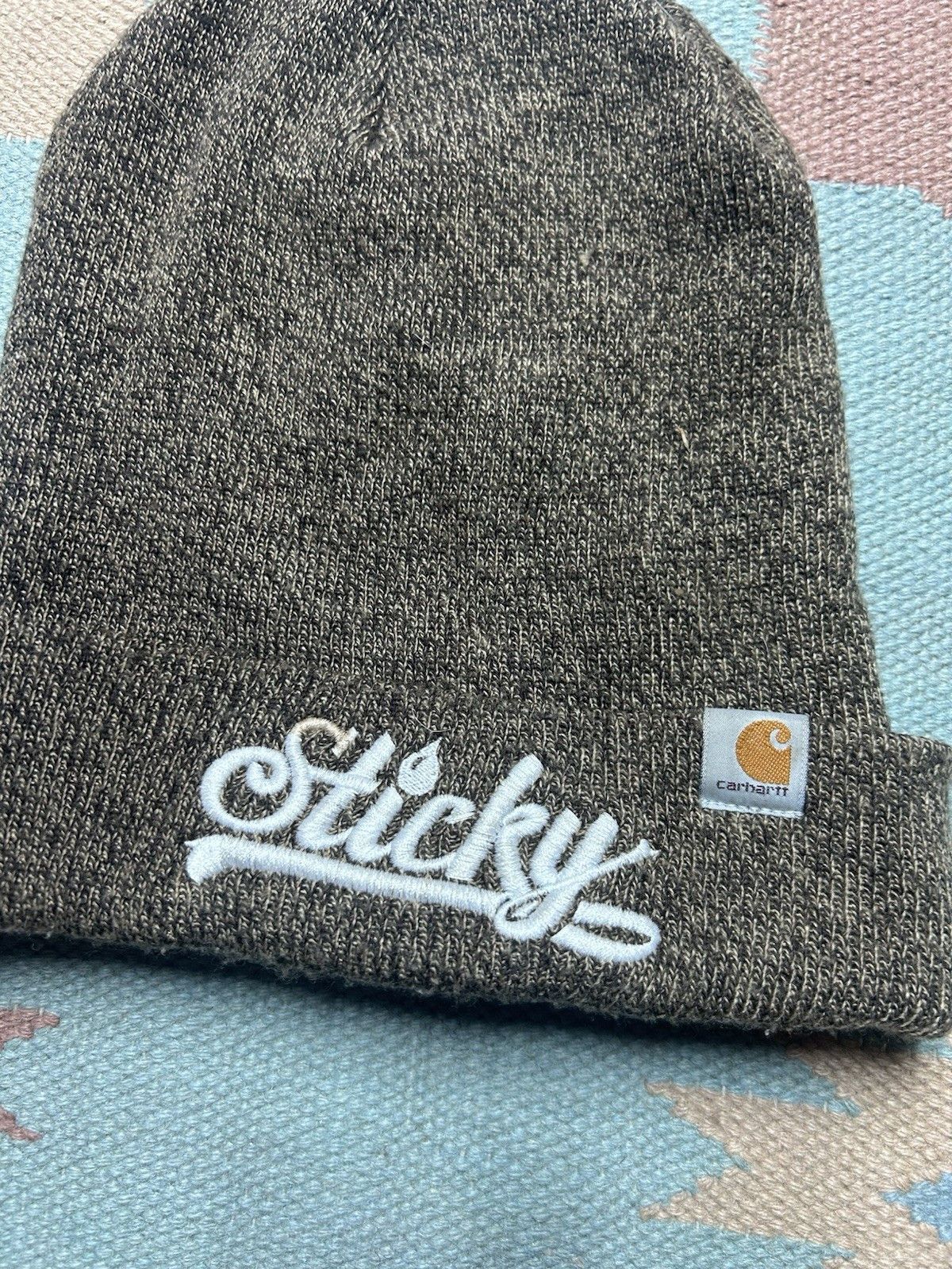 Carhartt Carhartt knit beanie Sticky weed dispensary Michigan OSFA Size ONE SIZE - 3 Thumbnail
