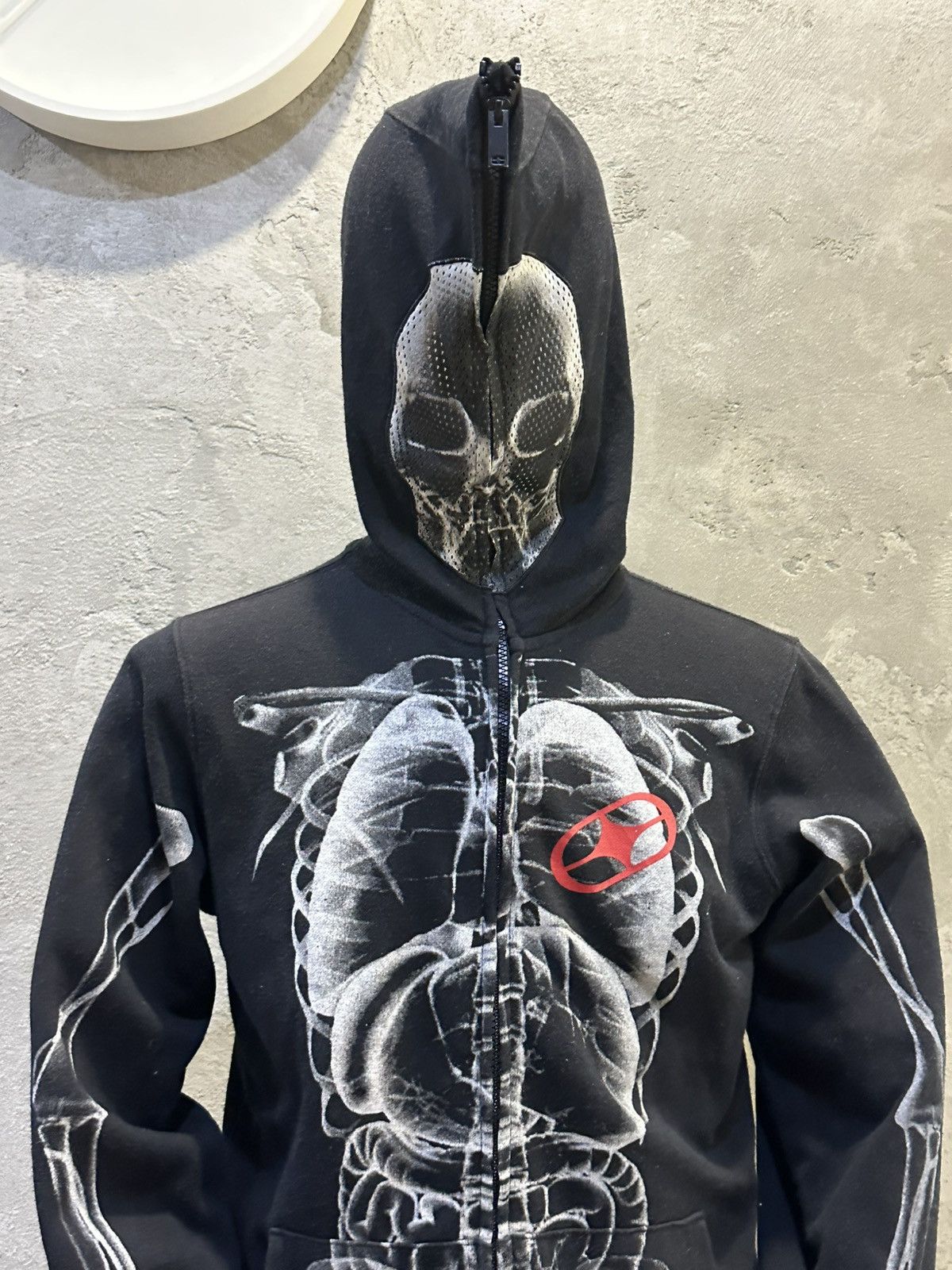No Fear 2000s No Fear Skeleton Full Zip Hoodie Size US M / EU 48-50 / 2 - 3 Thumbnail