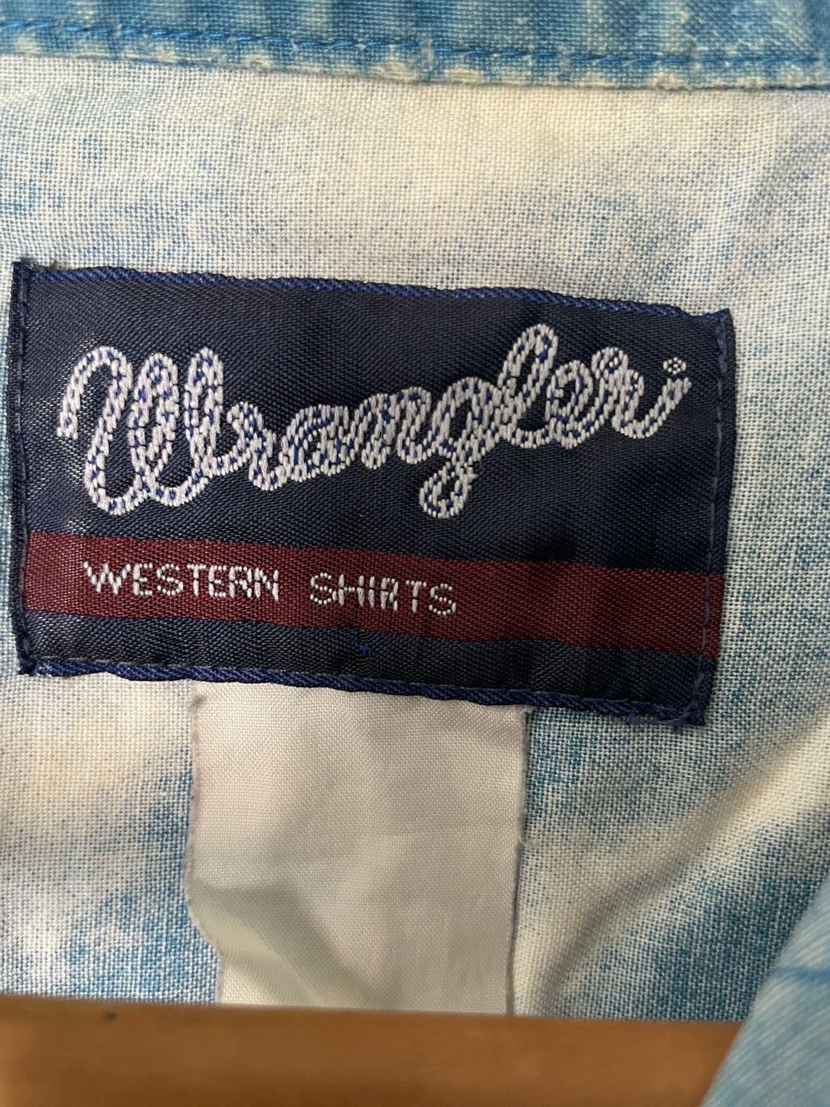 Cowboy Equipment Wrangler Animal Print Long Sleeve Casual Button-Down Shirts Size US XL / EU 56 / 4 - 7 Thumbnail