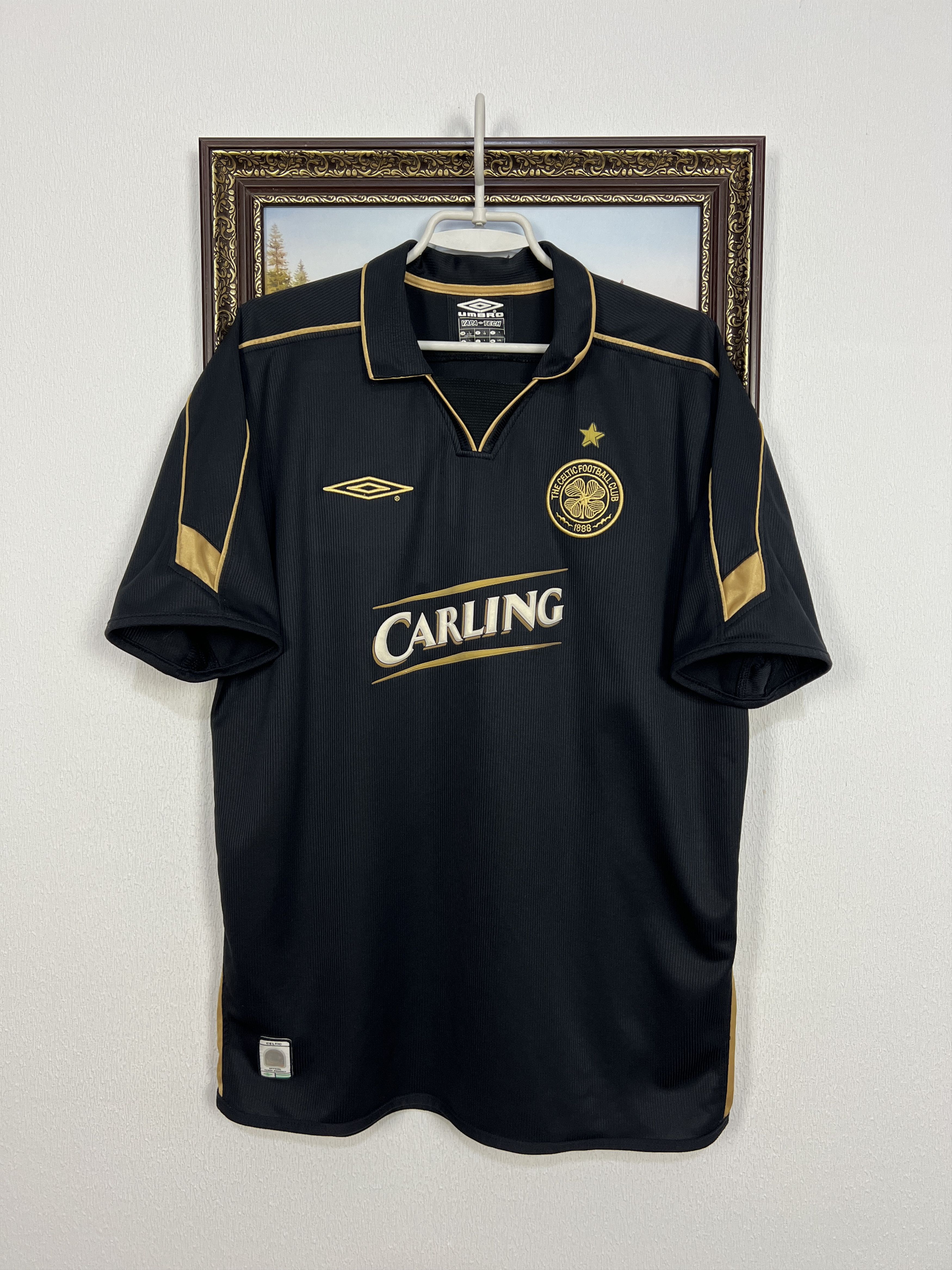 Umbro Celtic Away football shirt 2003 Soccer Umbro Jersey Mens Size US L / EU 52-54 / 3 - 1 Thumbnail