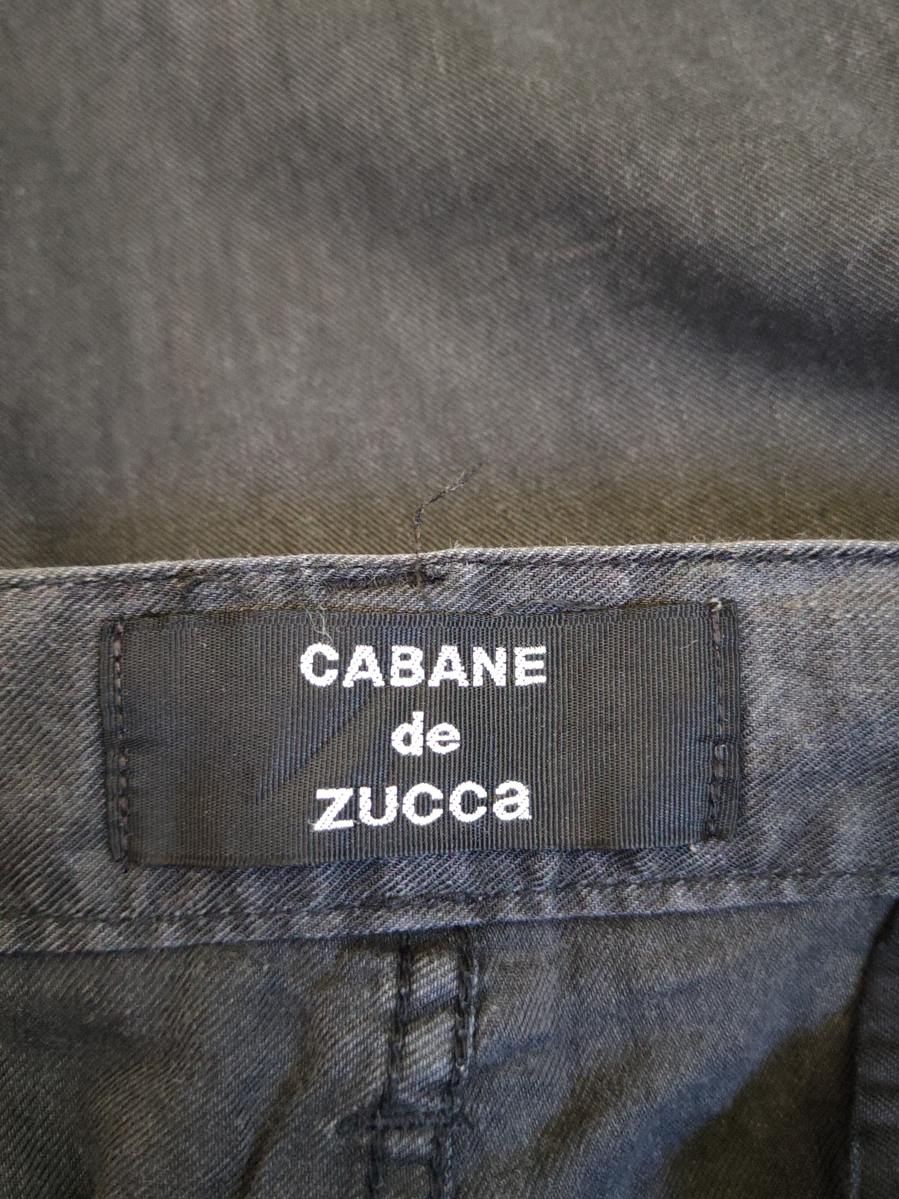 CABANE de ZUCCa DL Cabane de Zucca Faded Multipocket Casual Pants #S1758 Size US 33 - 14 Thumbnail