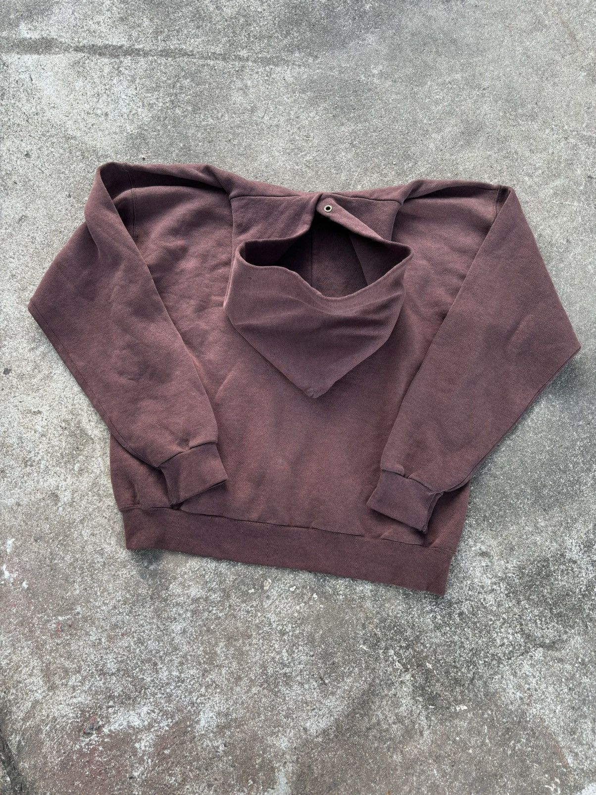 Vintage Faded Discus Athletic Hoodie Brown Size US M / EU 48-50 / 2 - 6 Thumbnail