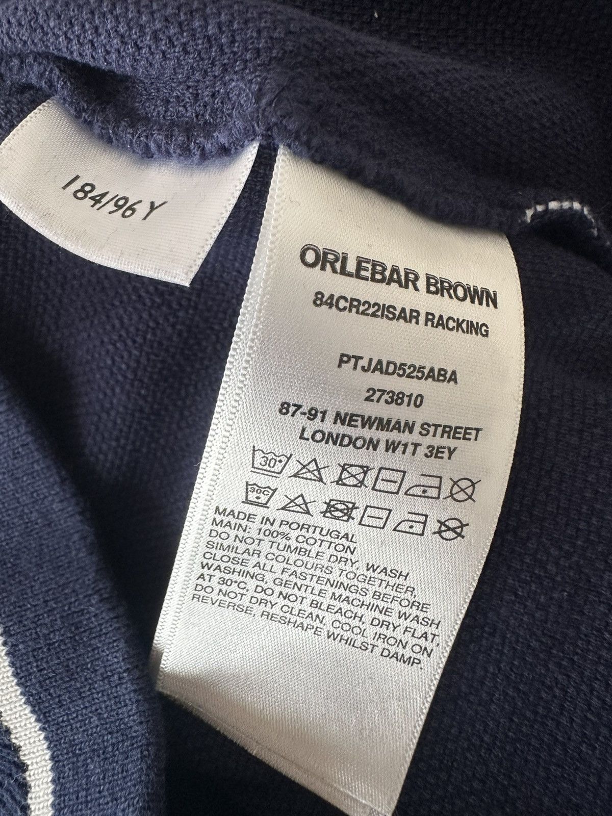 Orlebar Brown Orlebar Brown toweling half zip sweatshirt Size US S / EU 44-46 / 1 - 6 Thumbnail