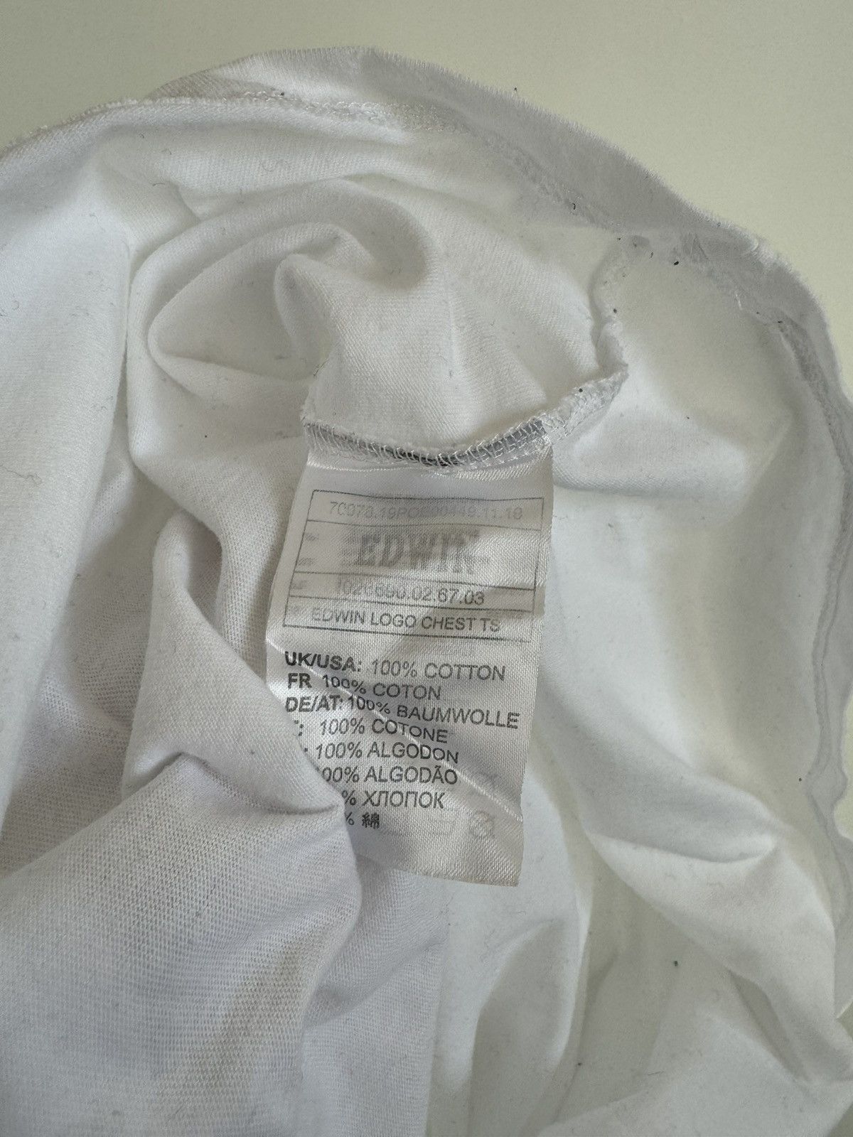 Edwin Edwin Logo Chest TS Tee Size US M / EU 48-50 / 2 - 4 Thumbnail