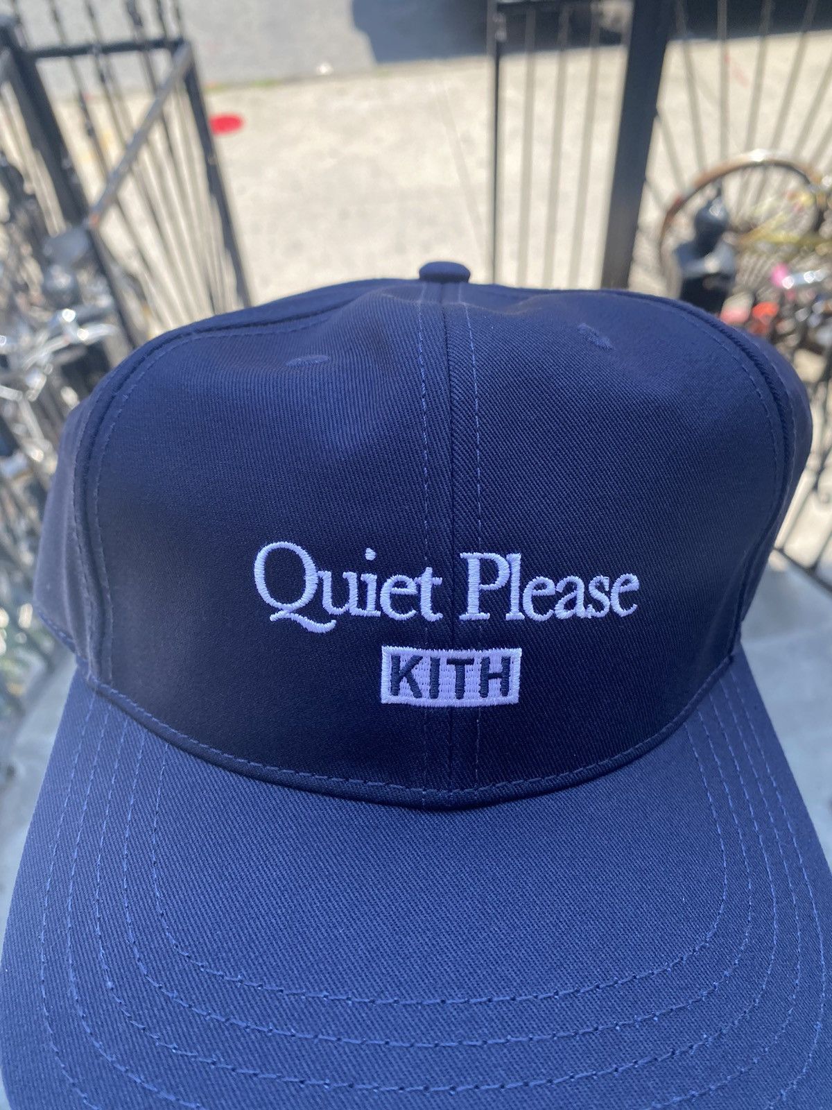 Kith × Wilson Kith Wilson Twill Aaron Cap Navy Size ONE SIZE - 2 Thumbnail