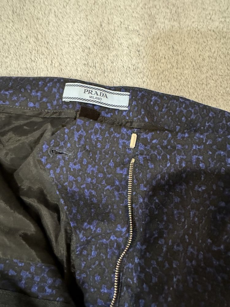 Prada Prada Milano Stained Pattern Pants Size 28" / US 6 / IT 42 - 2 Thumbnail