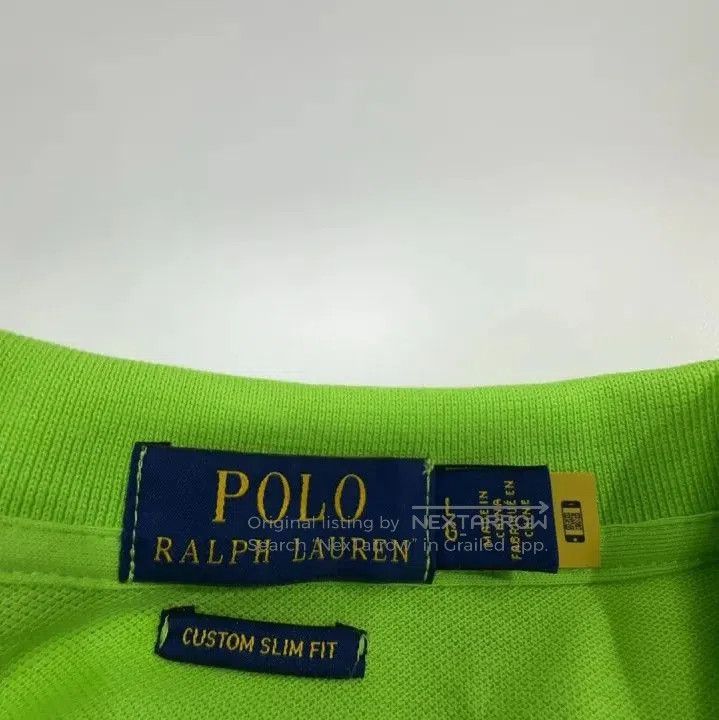 Polo Ralph Lauren Polo Ralph Lauren Logo Embroidered Solid Polo Shirt. Size US L / EU 52-54 / 3 - 4 Thumbnail