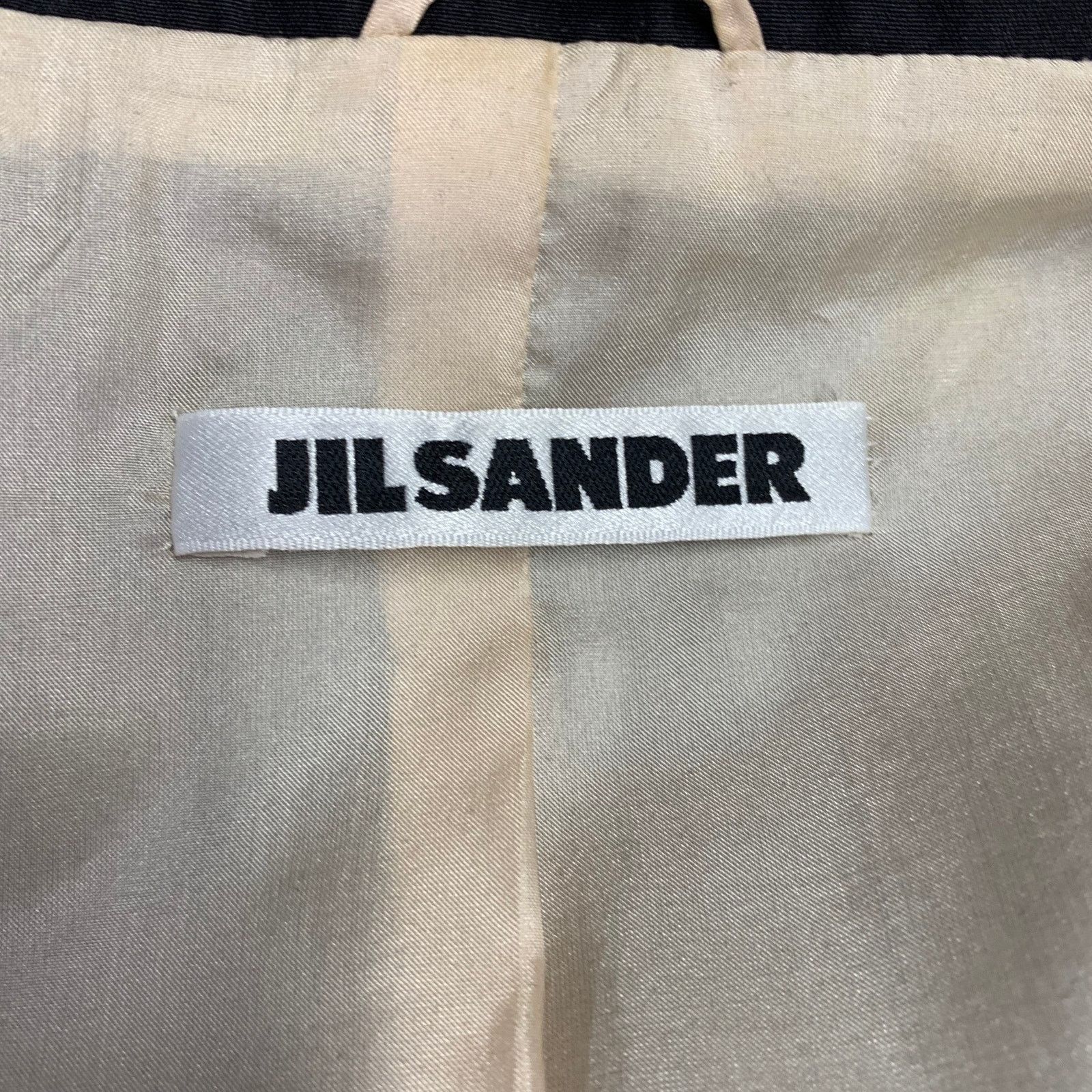 Jil Sander JIL SANDER Size 8 Black Single Breasted Blazer Size M / US 6-8 / IT 42-44 - 4 Thumbnail