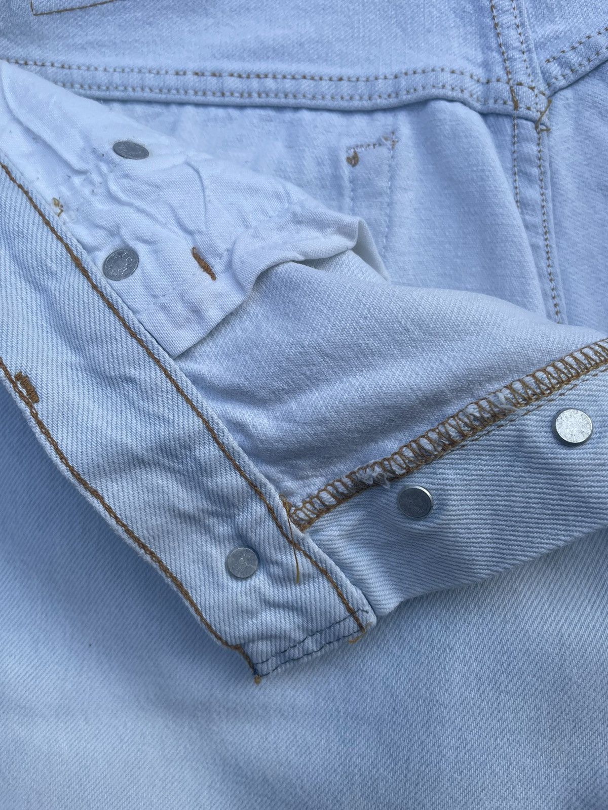 Levi's Vintage 1988 Levis 501 XX e Usa Faded Denim Size US 32 / EU 48 - 20 Thumbnail