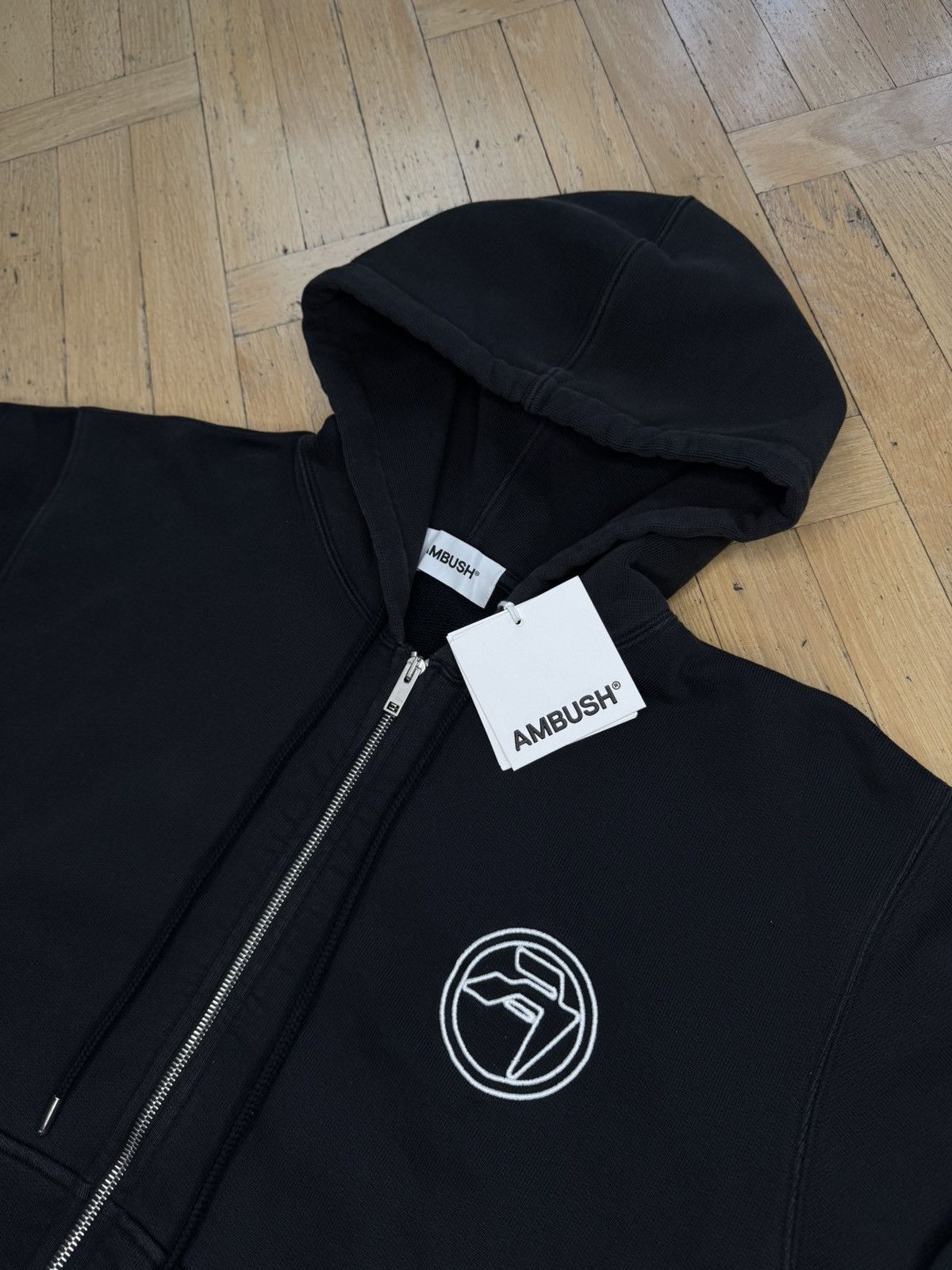 Ambush Design AMBUSH EMBROIDERED LOGO ZIP HOODIE Size US S / EU 44-46 / 1 - 6 Thumbnail