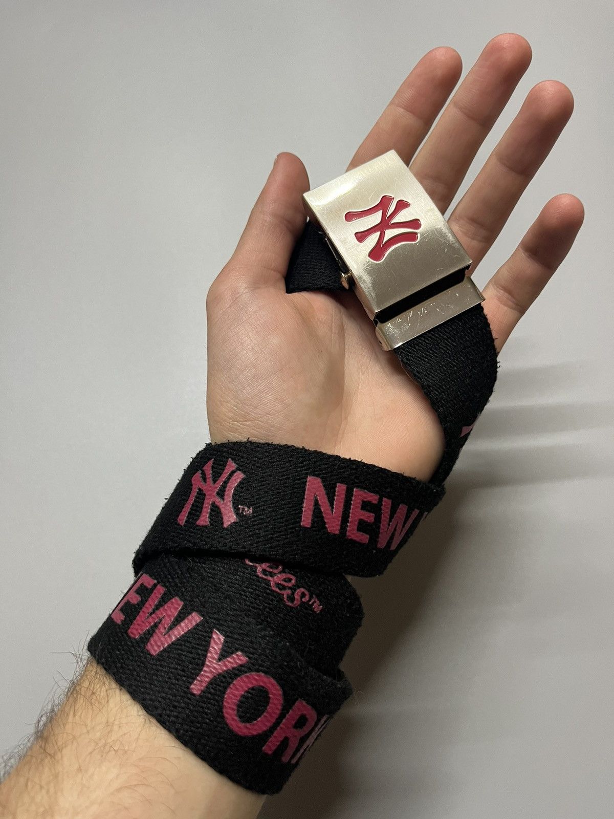 MLB × New York Yankees Vintage Belt New York Yankees MLB Y2K Size ONE SIZE - 1 Thumbnail