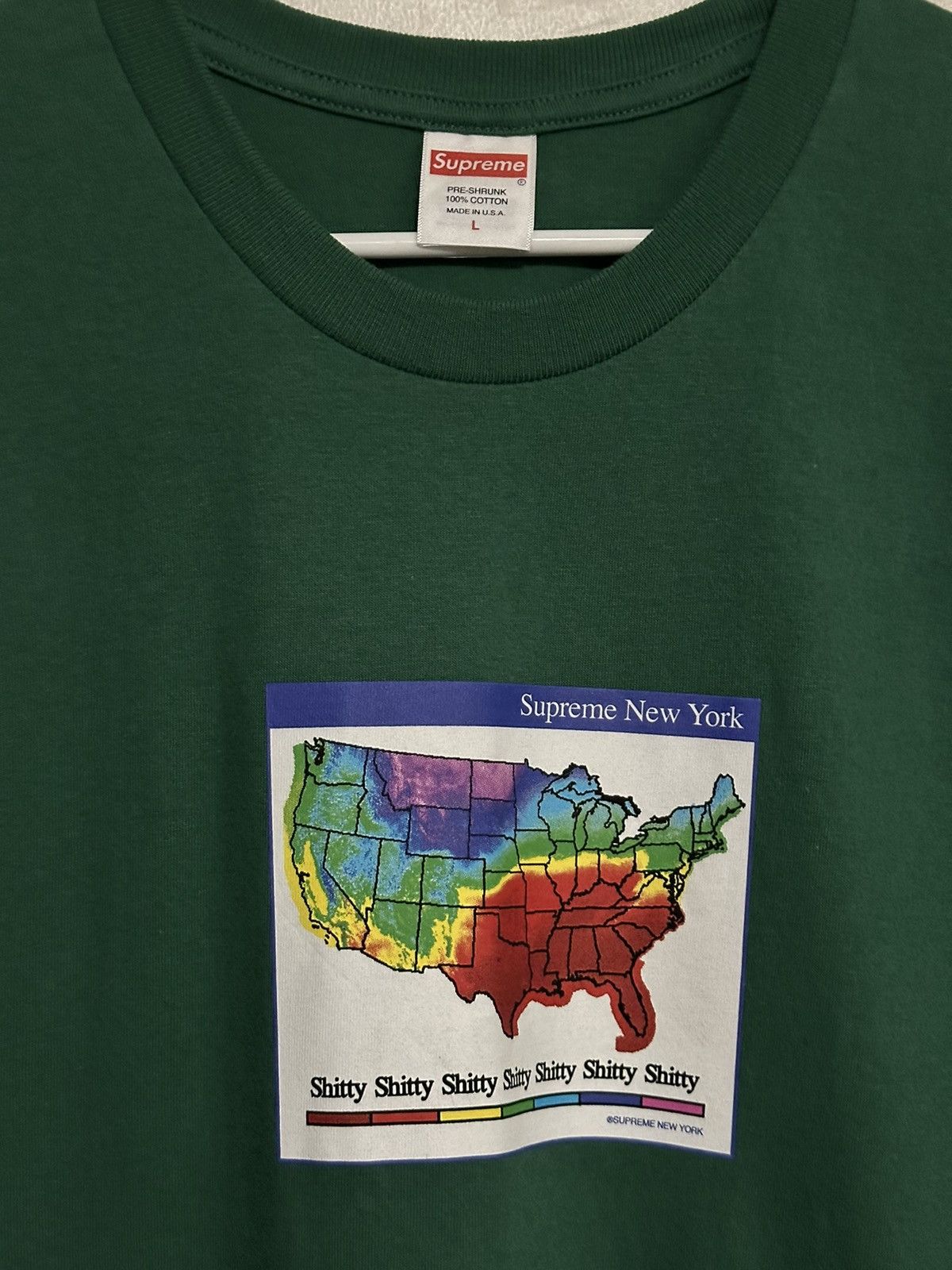 Supreme Supreme Weather Tee Size US L / EU 52-54 / 3 - 2 Thumbnail