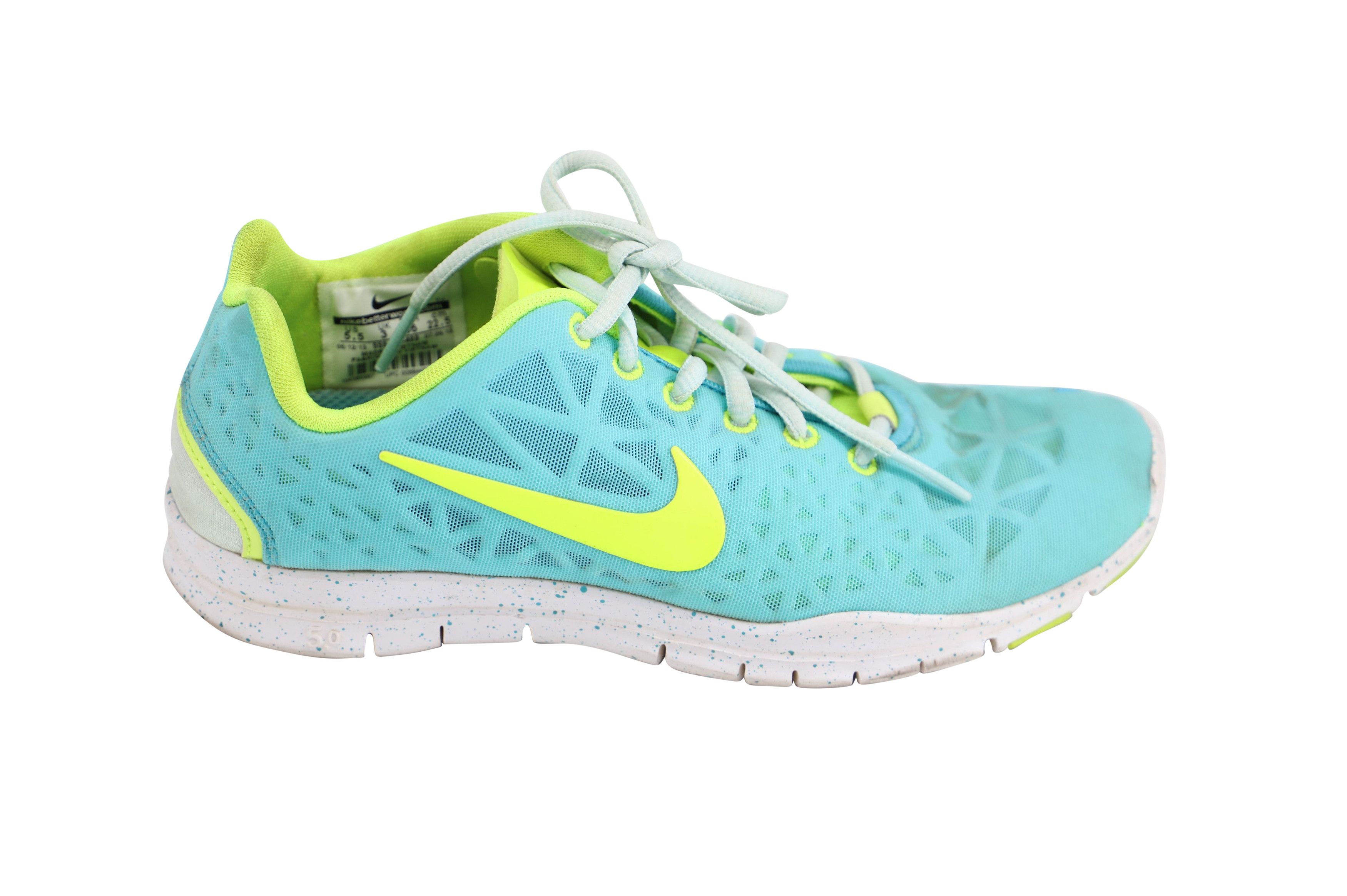 Nike Nike Free RN Sneakers in Green Nylon Size US 6.5 / IT 36.5 - 1 Thumbnail