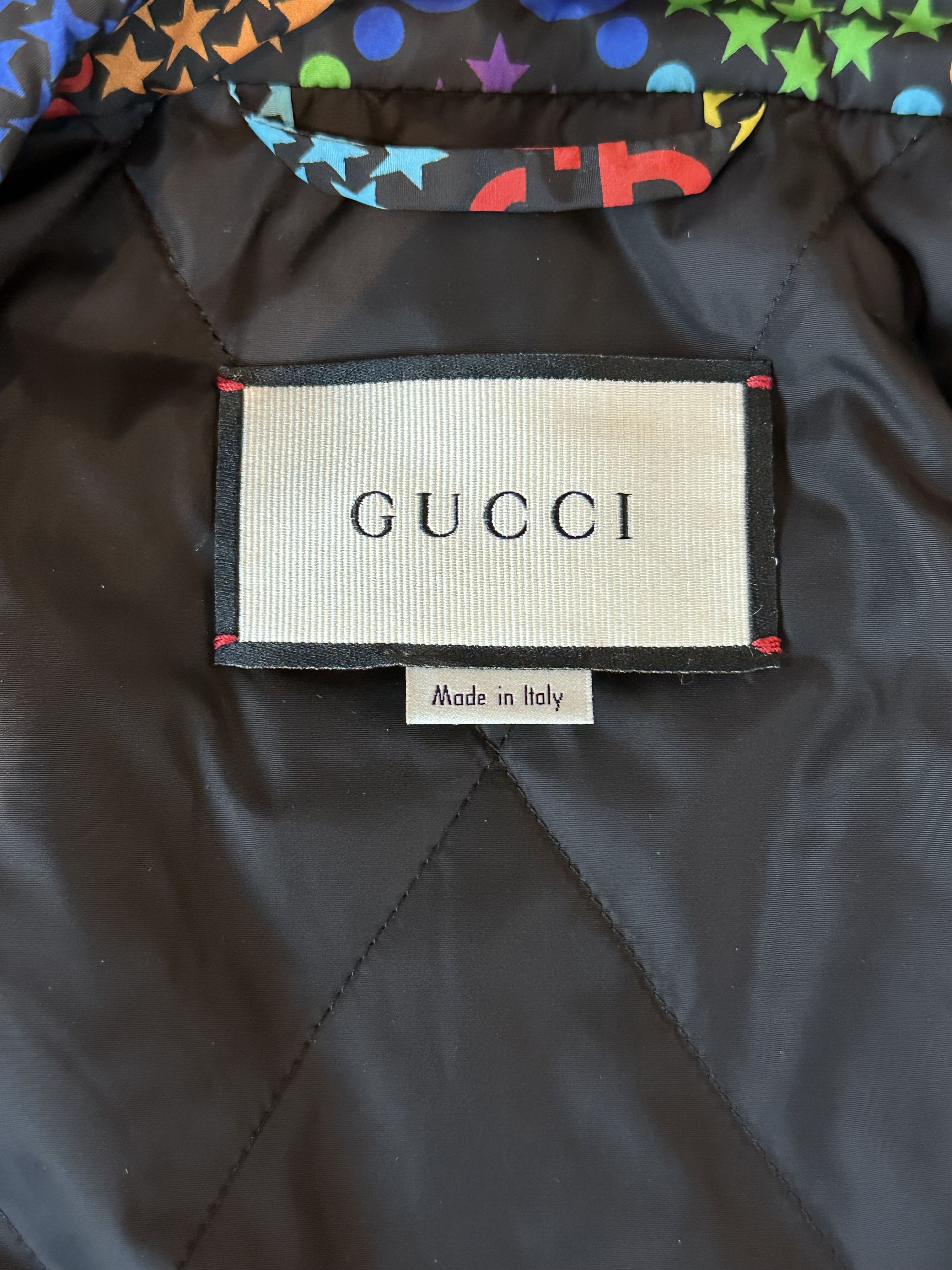 Gucci Gucci Black & Multicolor Psychedelic Monogram Vest Size US S / EU 44-46 / 1 - 3 Thumbnail