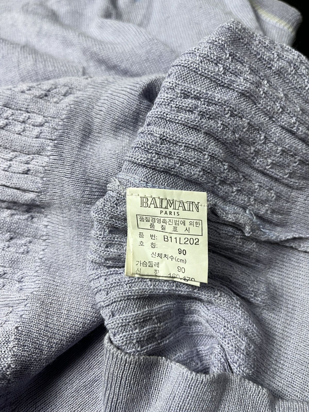 Balmain balmain paris flower knit Size US S / EU 44-46 / 1 - 4 Thumbnail