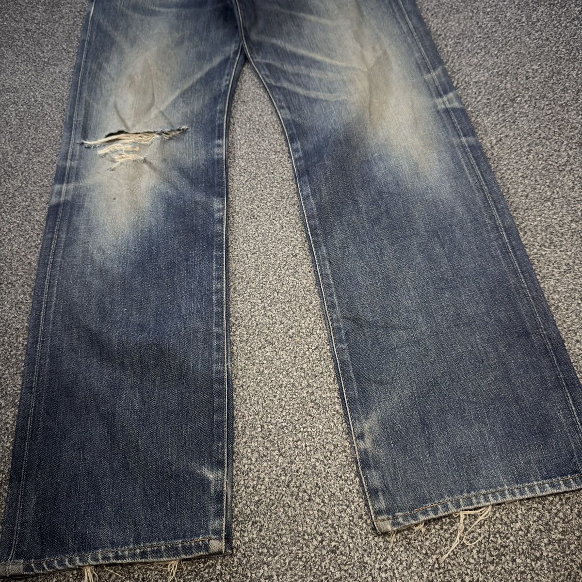 Edwin 🇯🇵 Vintage 90s Edwin 503 Japanese Whisker Denim W30 Size US 30 / EU 46 - 6 Thumbnail