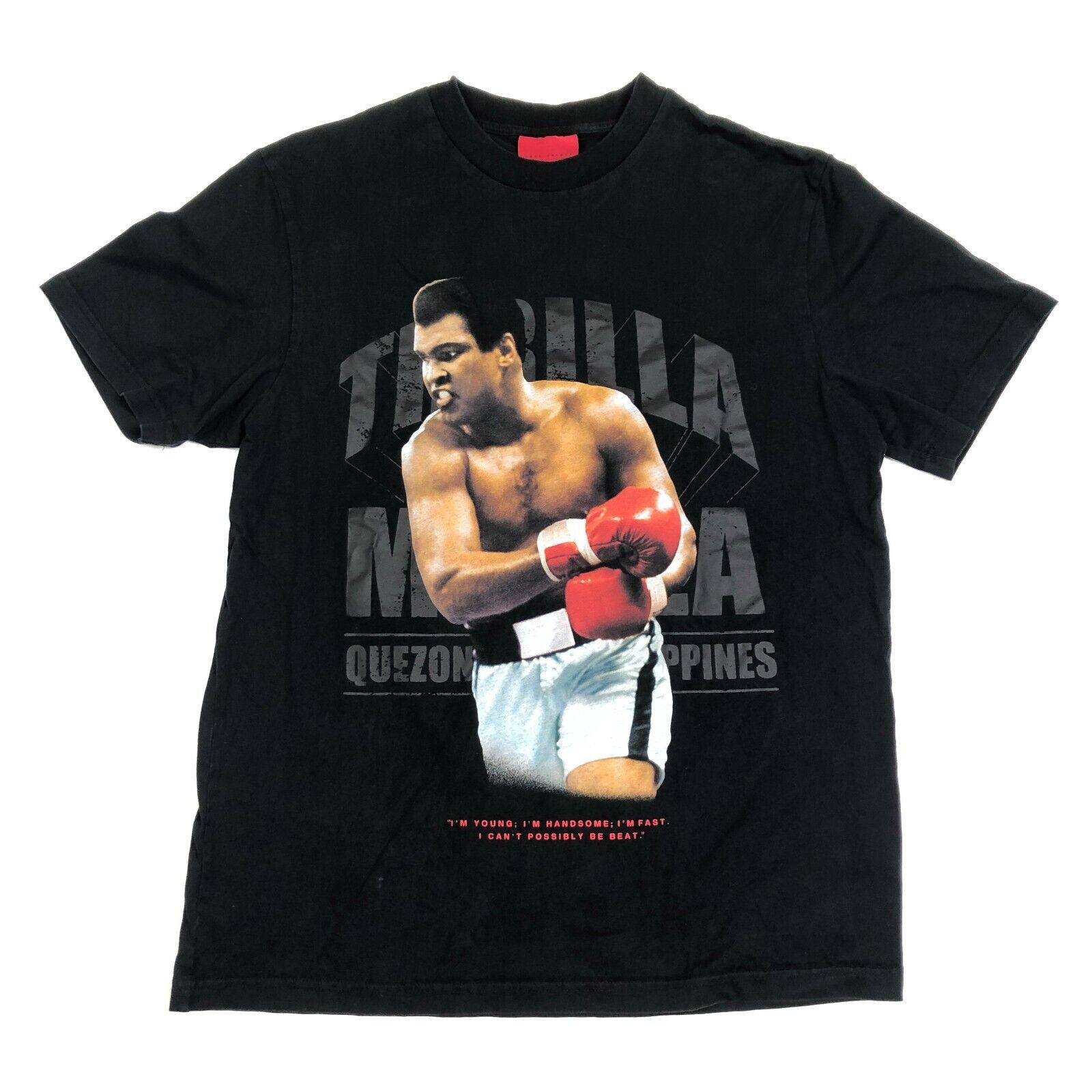UFC × Vintage Shoe Palace Muhammad Ali Thrilla in Manila Tee T Shirt Large Size US L / EU 52-54 / 3 - 1 Thumbnail