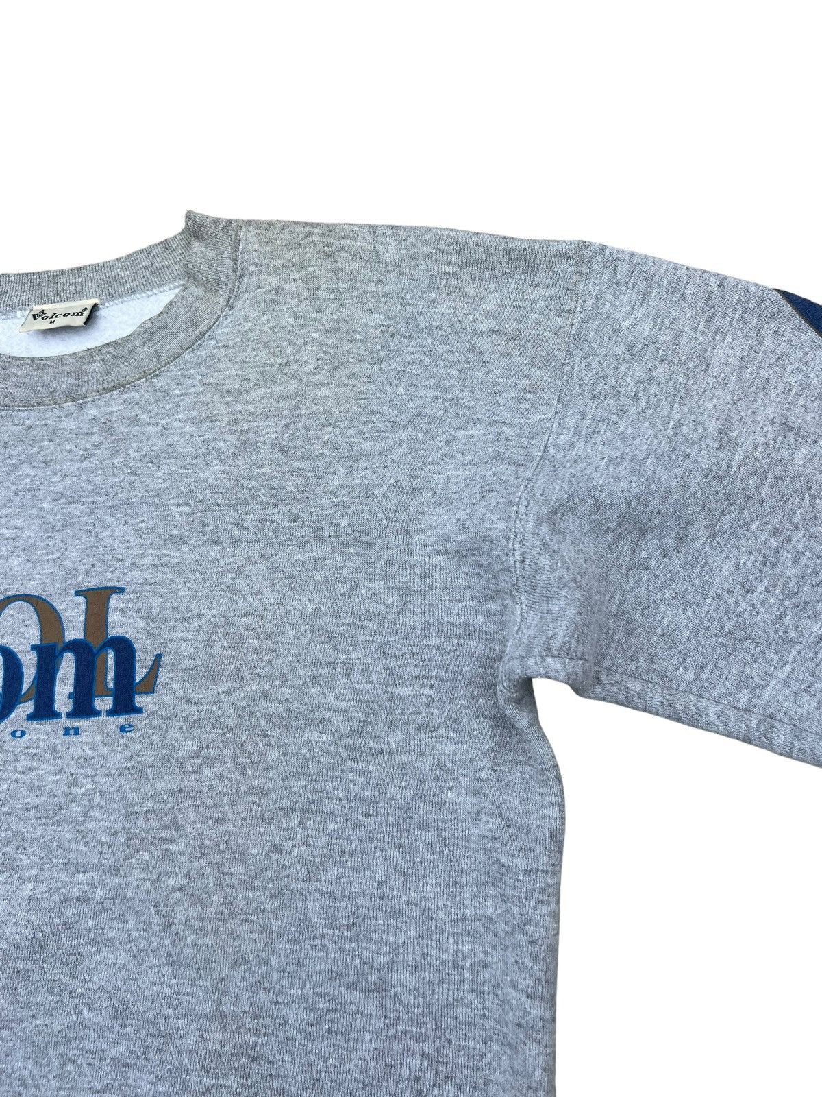 Vintage Vintage 90s Volcom Stone Spell Out Sweatshirt Size US M / EU 48-50 / 2 - 8 Thumbnail