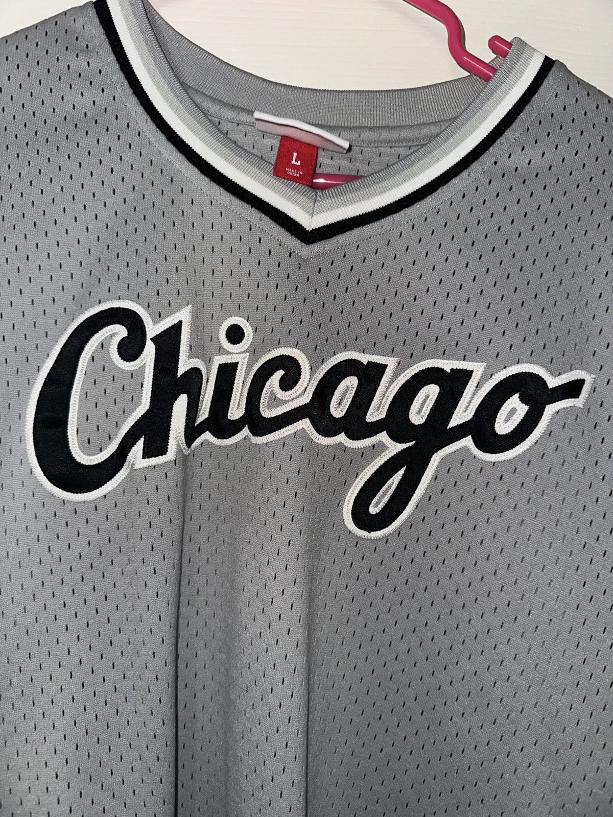 Mitchell & Ness Chicago White Sox Mitchell & Ness Cooperstown Road Jersey Size US L / EU 52-54 / 3 - 3 Thumbnail