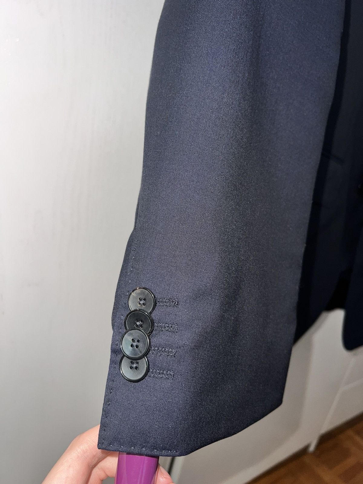 Hugo Boss Hugo Boss H-Huge Suit Super 120’s Guabello Wool 48EU/ 38R US Size 38R - 3 Thumbnail