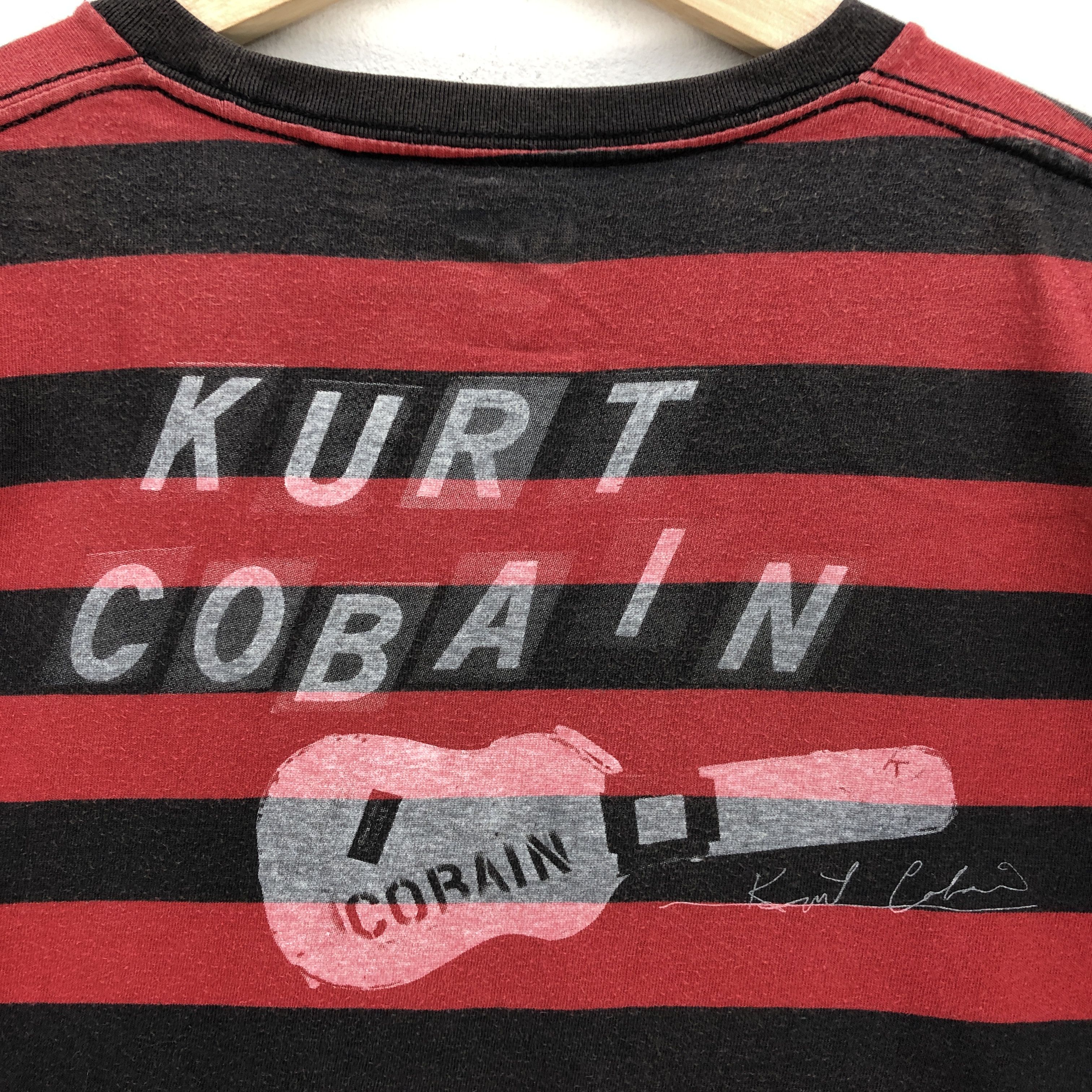 Band Tees × Uniqlo Vintage Y2K Nirvana T Shirt Grunge Kurt Cobain Band Tees Size US L / EU 52-54 / 3 - 3 Thumbnail