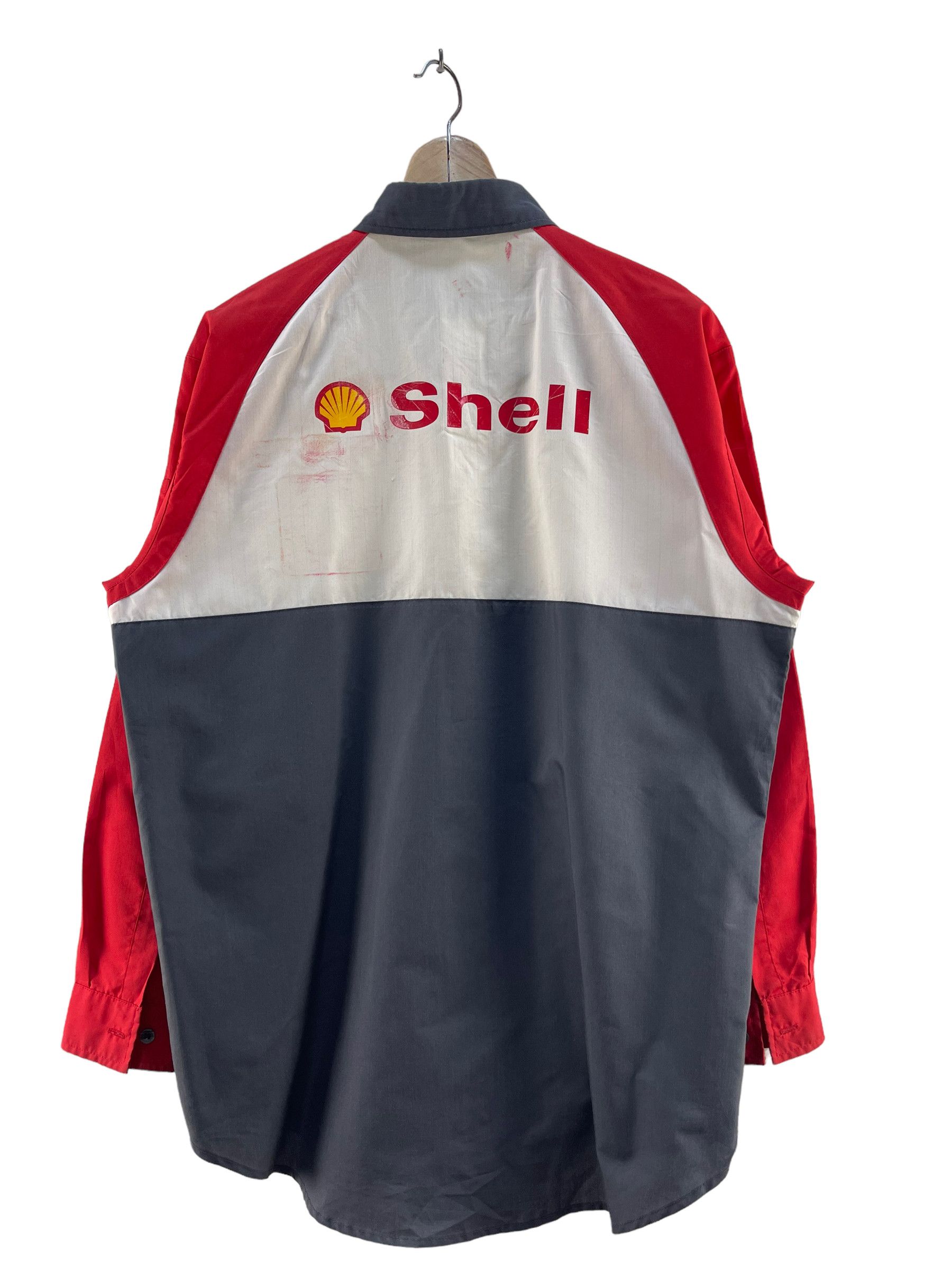 Japanese Brand Vintage Shell Uniform Worker Button Shirt Size US L / EU 52-54 / 3 - 4 Thumbnail