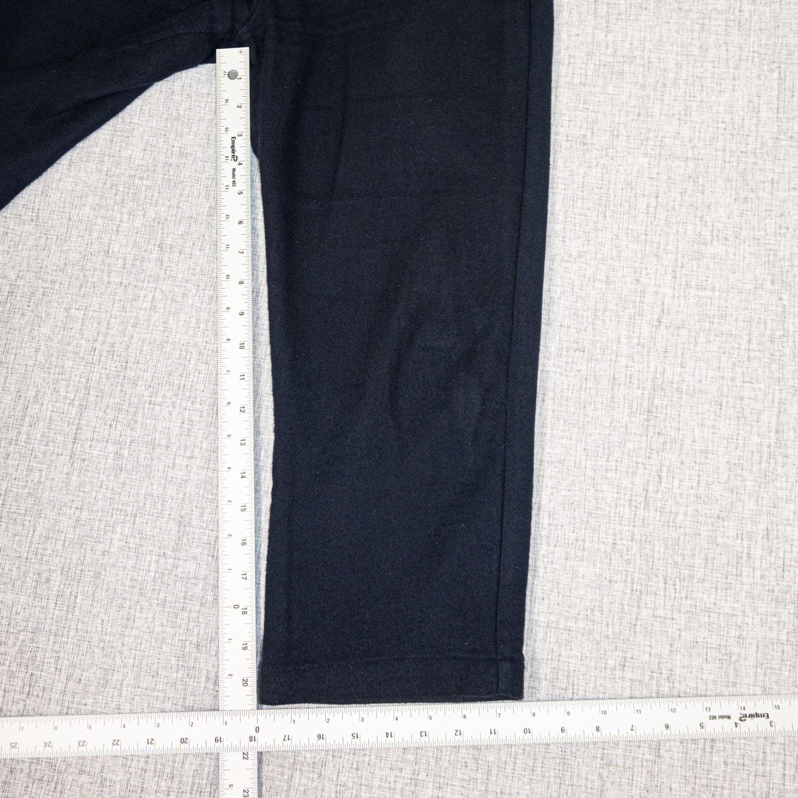 THE GREAT The GREAT. Navy Cropped Fatigue Military High-Rise Pant Size 27" / US 4 / IT 40 - 9 Thumbnail