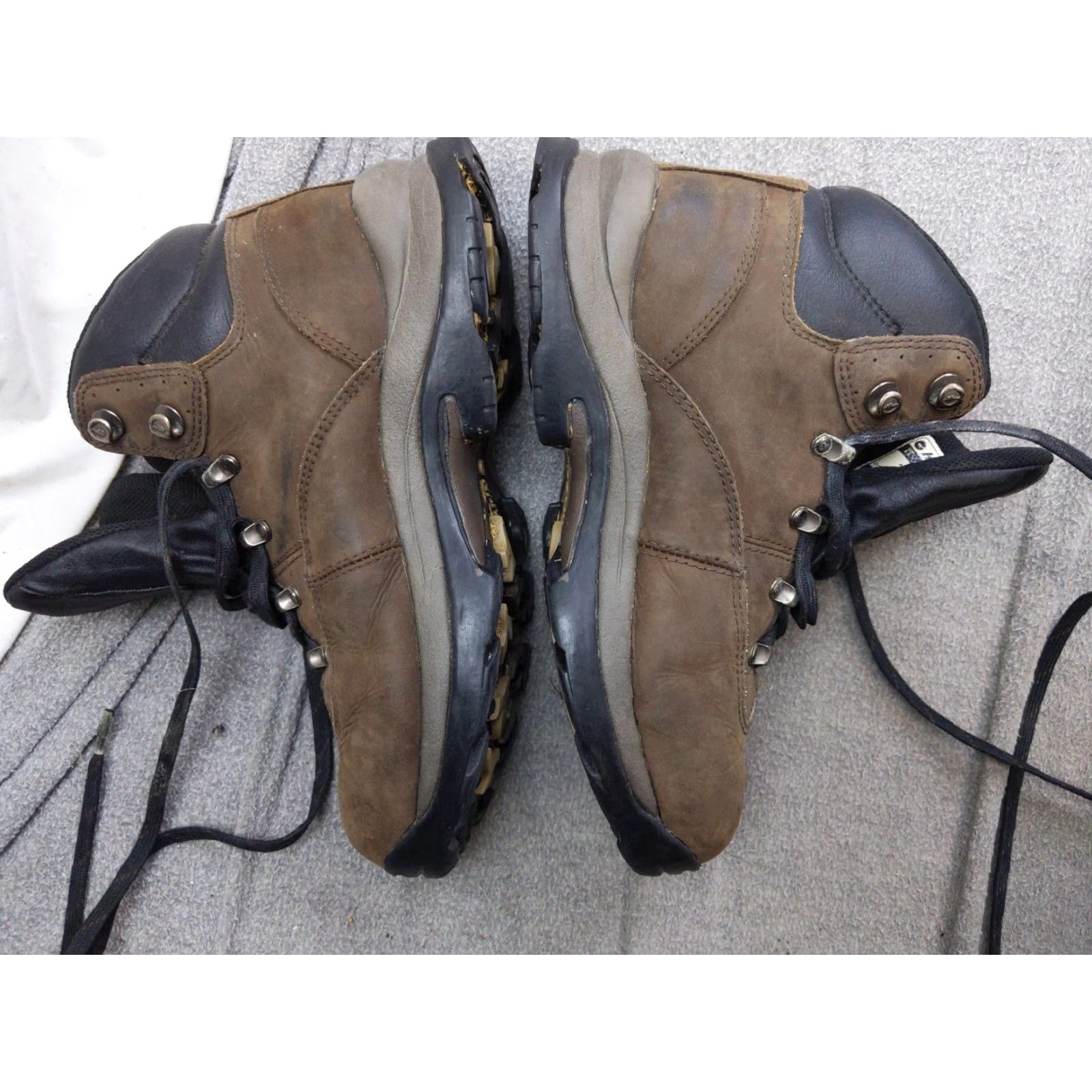 Vintage Hi-Tec Altitude IV W Boots Womens 8.5 Brown Leather Waterproof Hiking Combat Shoes Size US 9 / IT 39 - 7 Thumbnail