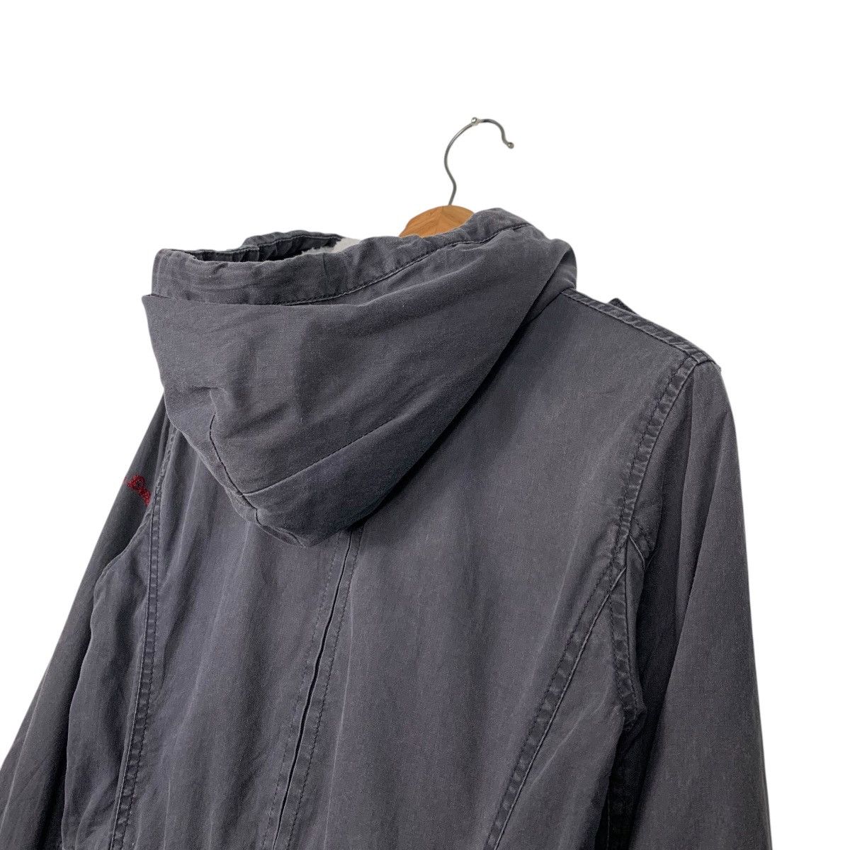Tommy Hilfiger 90’s HILFIGER DENIM Hooded Long Coat Parka #2458-C110 Size US XS / EU 42 / 0 - 10 Thumbnail