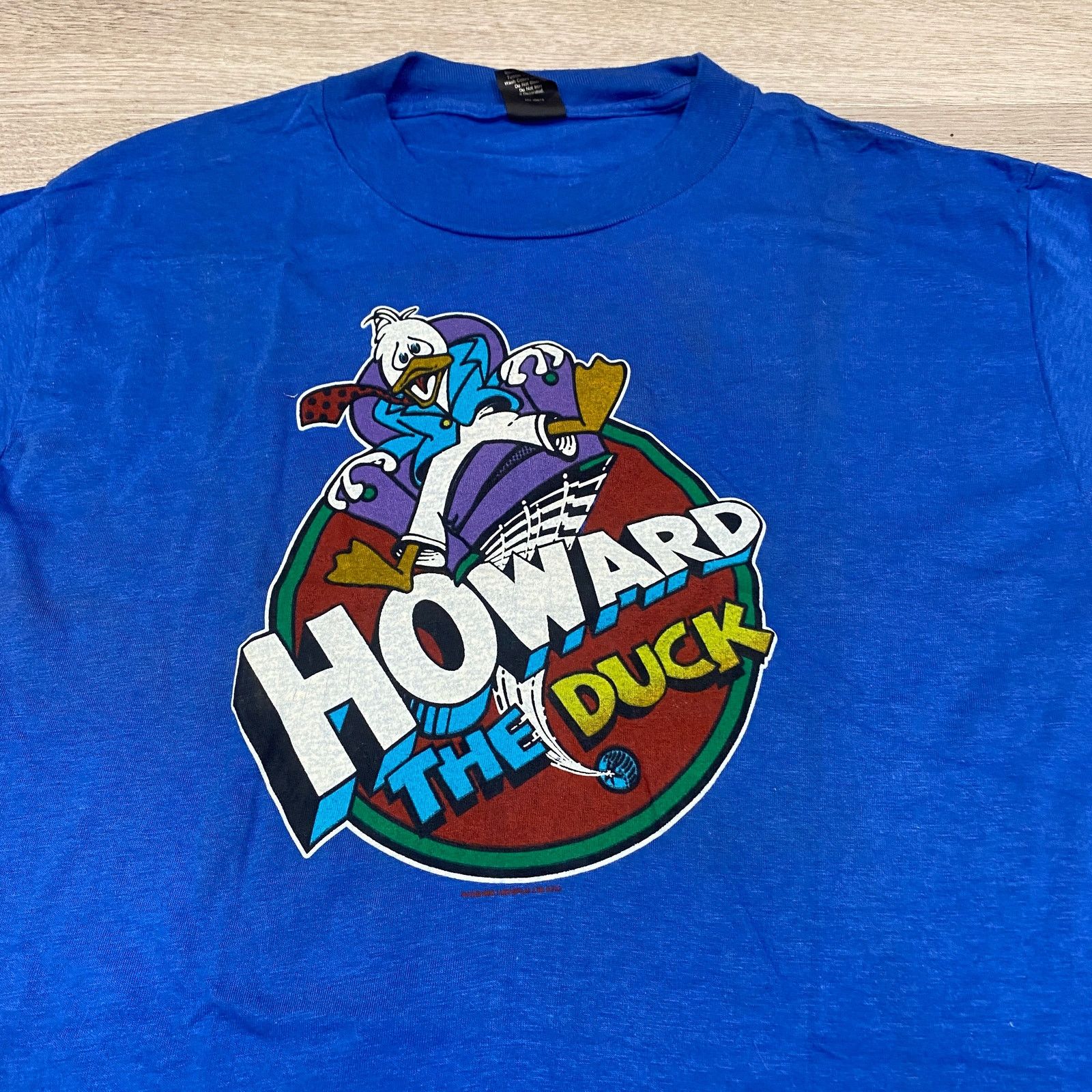 Anvil × Vintage VTG Howard the Duck Single Stitch Shirt XL Marvel Comics Size US XL / EU 56 / 4 - 2 Thumbnail