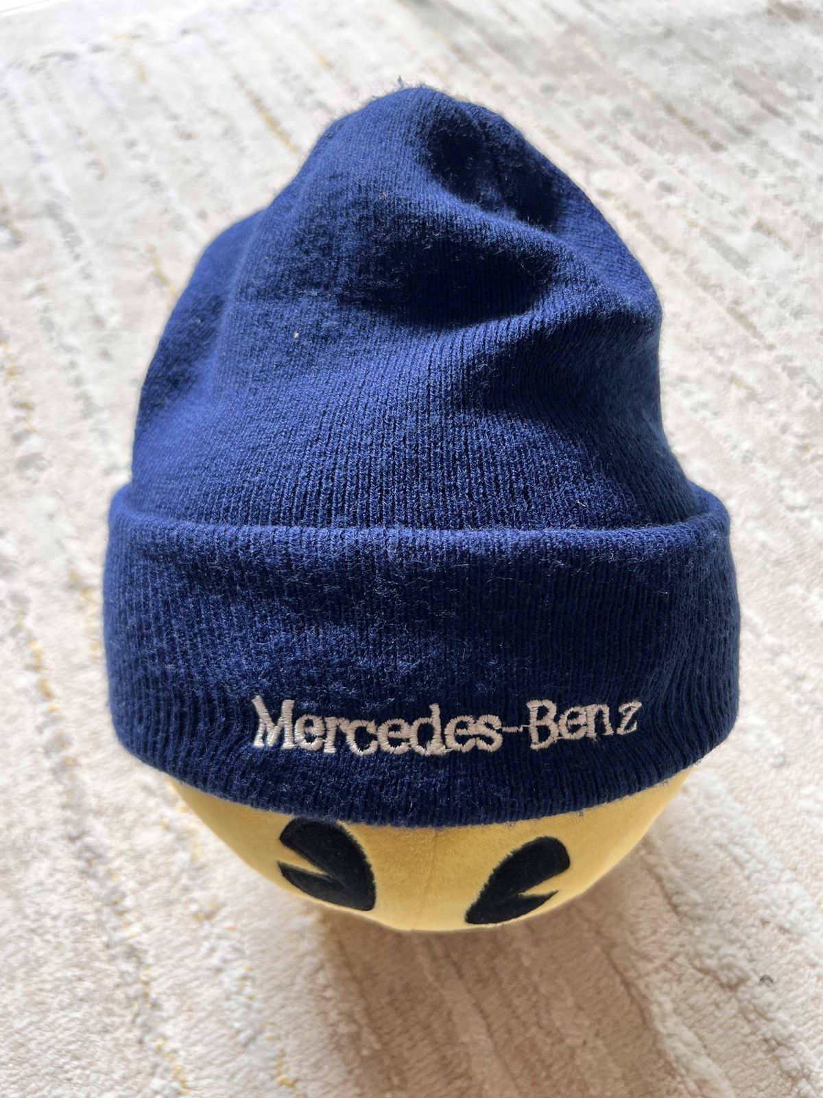 Mercedes Benz Embroided Beanie Hat
